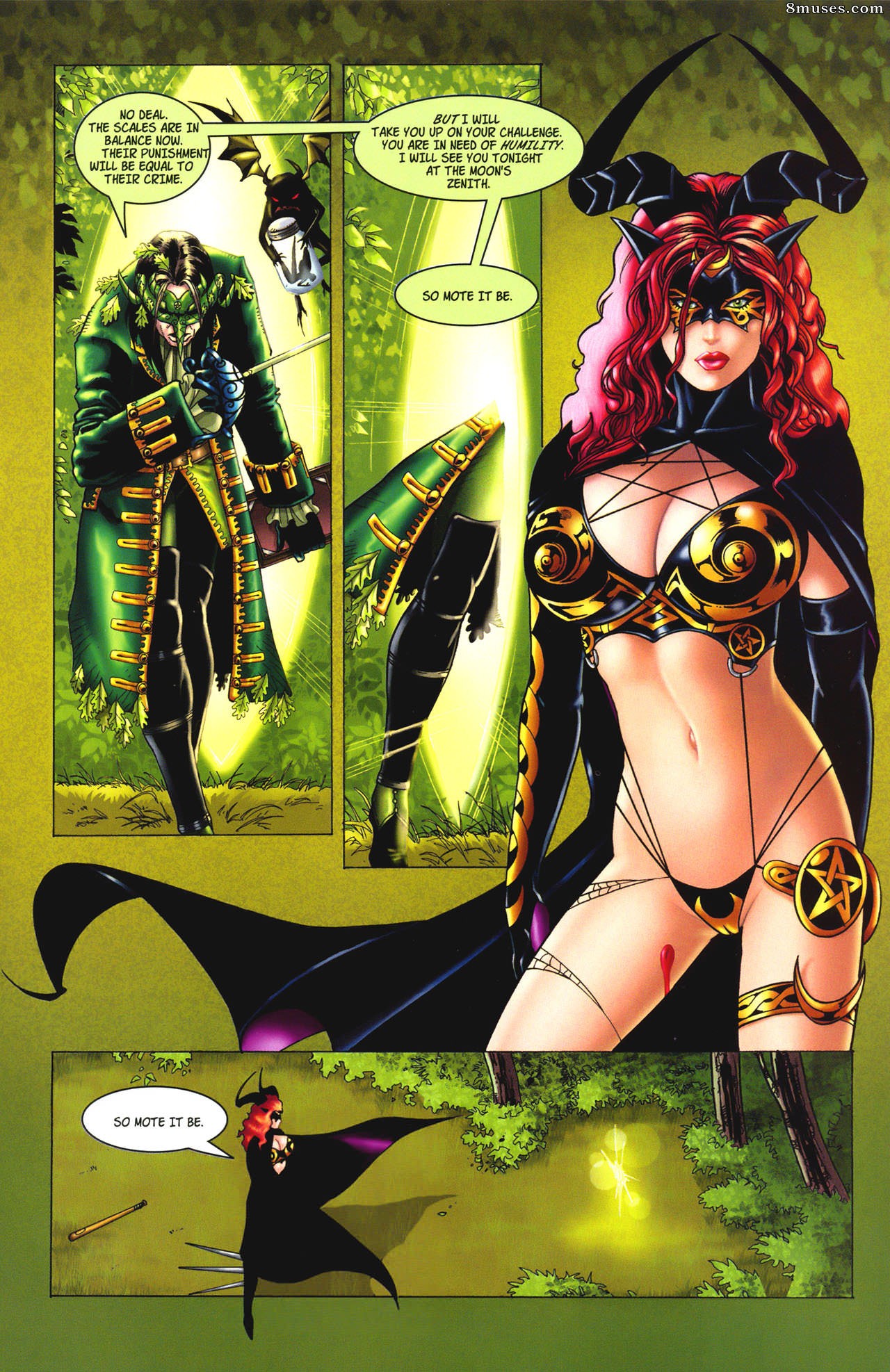 BroadSword Comics - Tarot - Sorcière de la rose noire 050 - Page 22