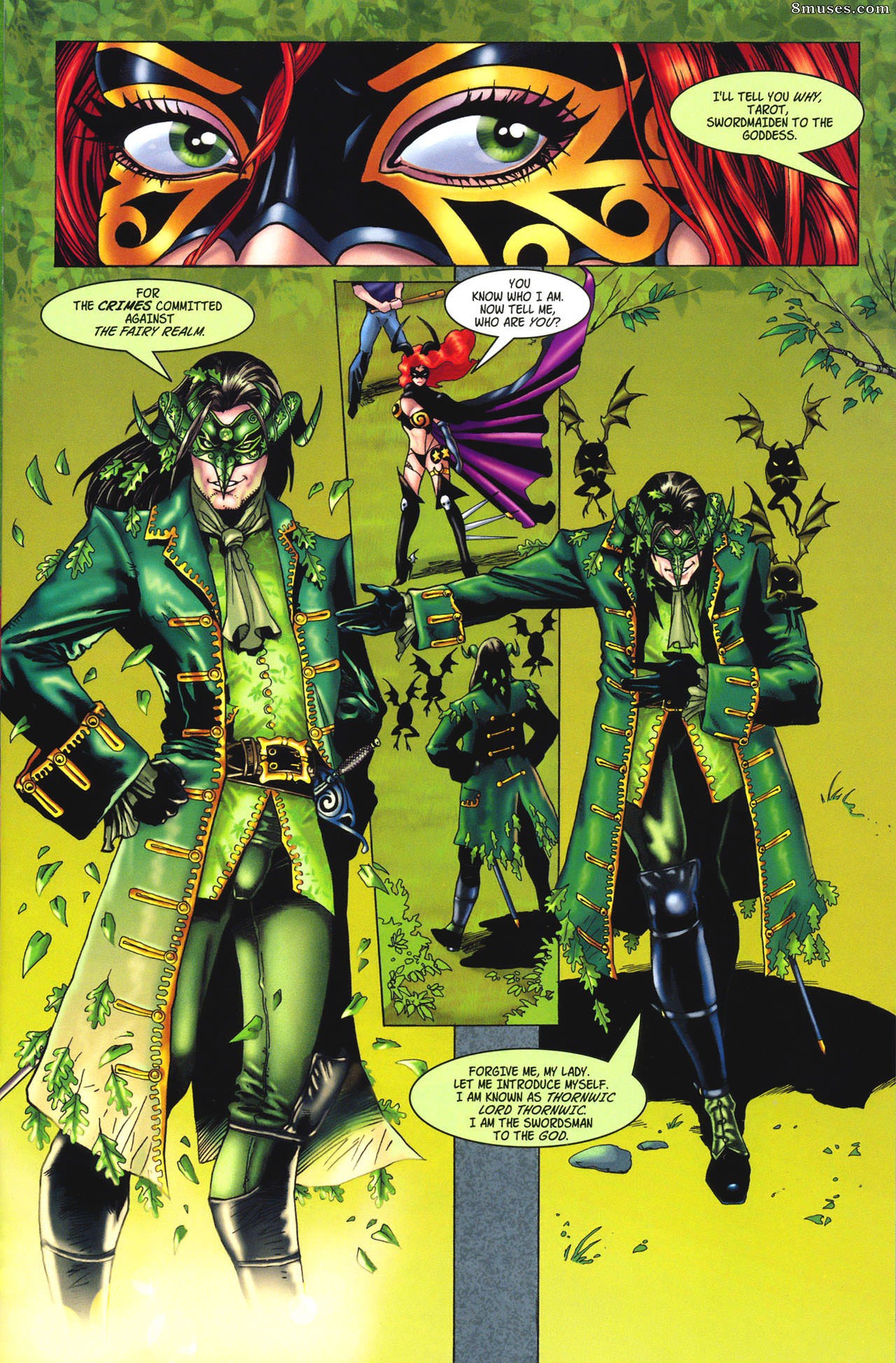 BroadSword Comics - Tarot - Bruxa da Rosa Negra 050 - Página 12