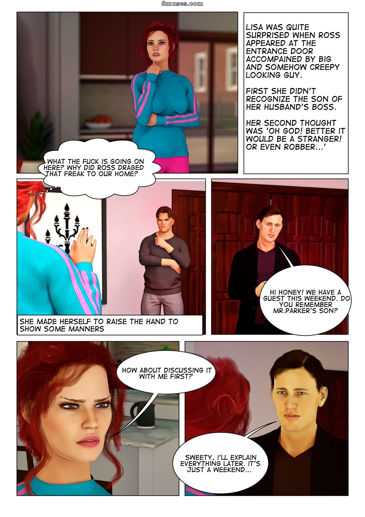 Page 23 | Various-Authors/Lustromancer/When-Wife-Takes-the-Lead-Career-Rush  | 8muses - Sex Comics