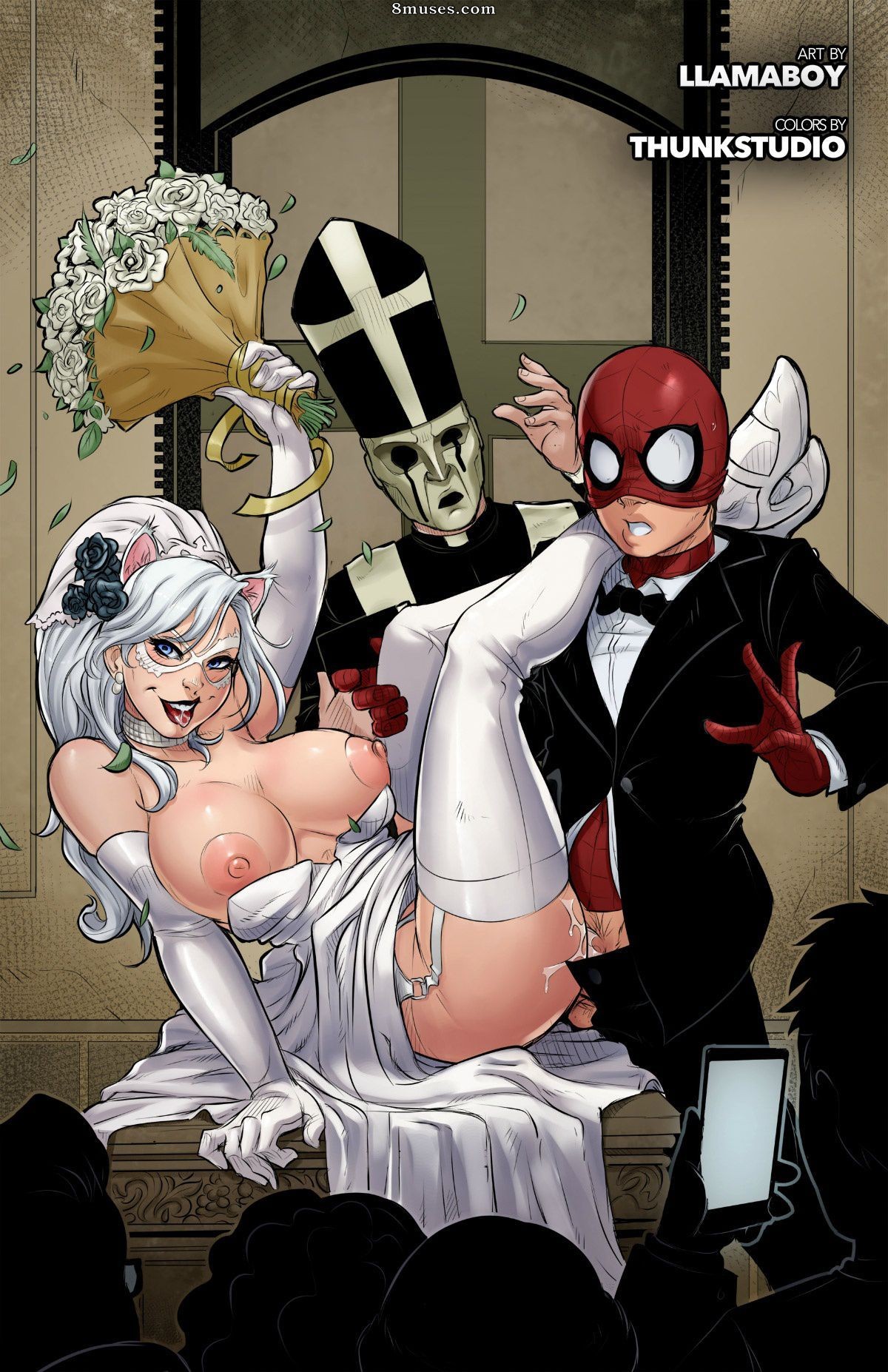 Tracy Scops Comics - The Nuptials of Spider-Man & Black Cat - Page 11