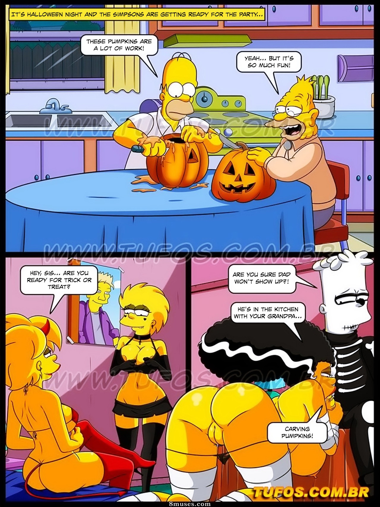 OS Simptoons - English - Issue 17 - Halloween Night - Page 2