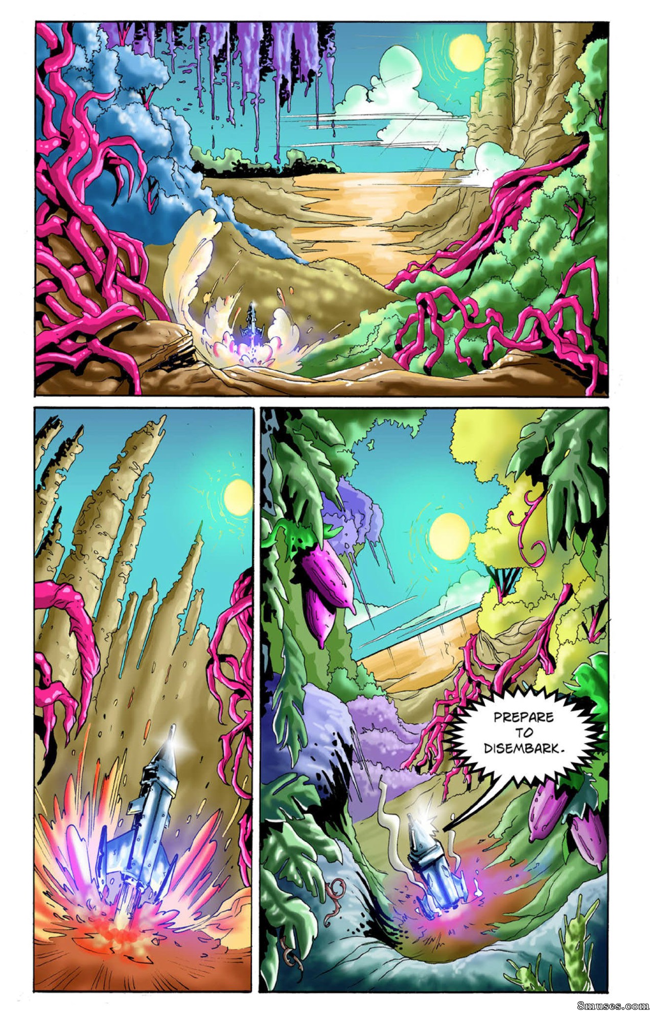 Giantess Club Comics - El zarzal - Página 4