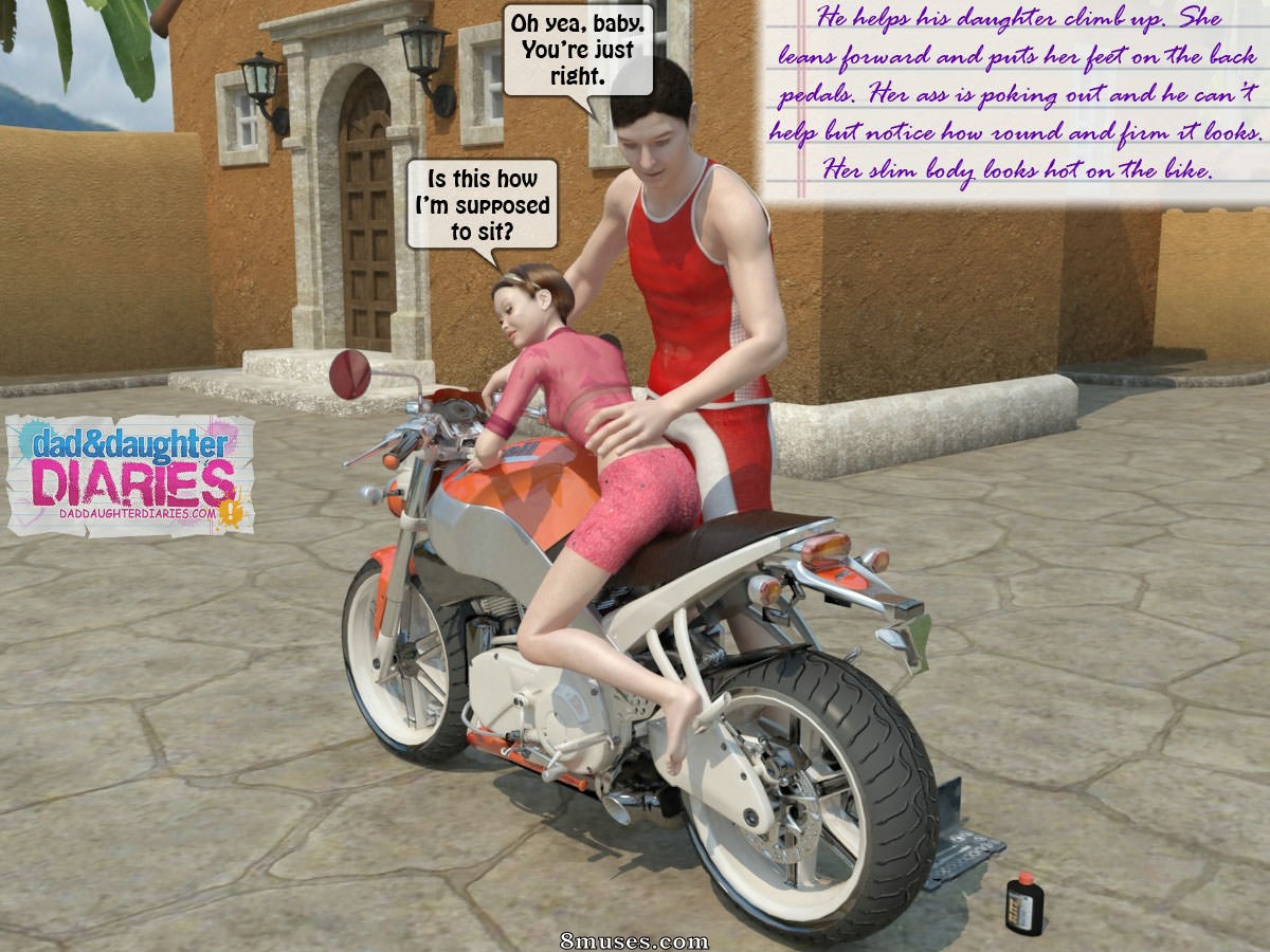 Dad and Daughter Diaries Comics - Bicicleta - Página 3