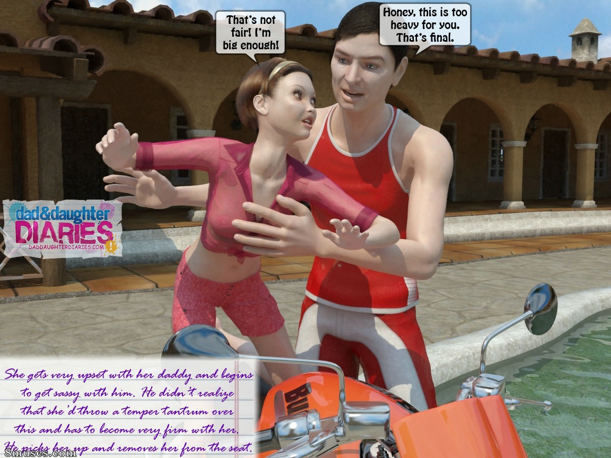 Dad and Daughter Diaries Comics - Bike - Page 6