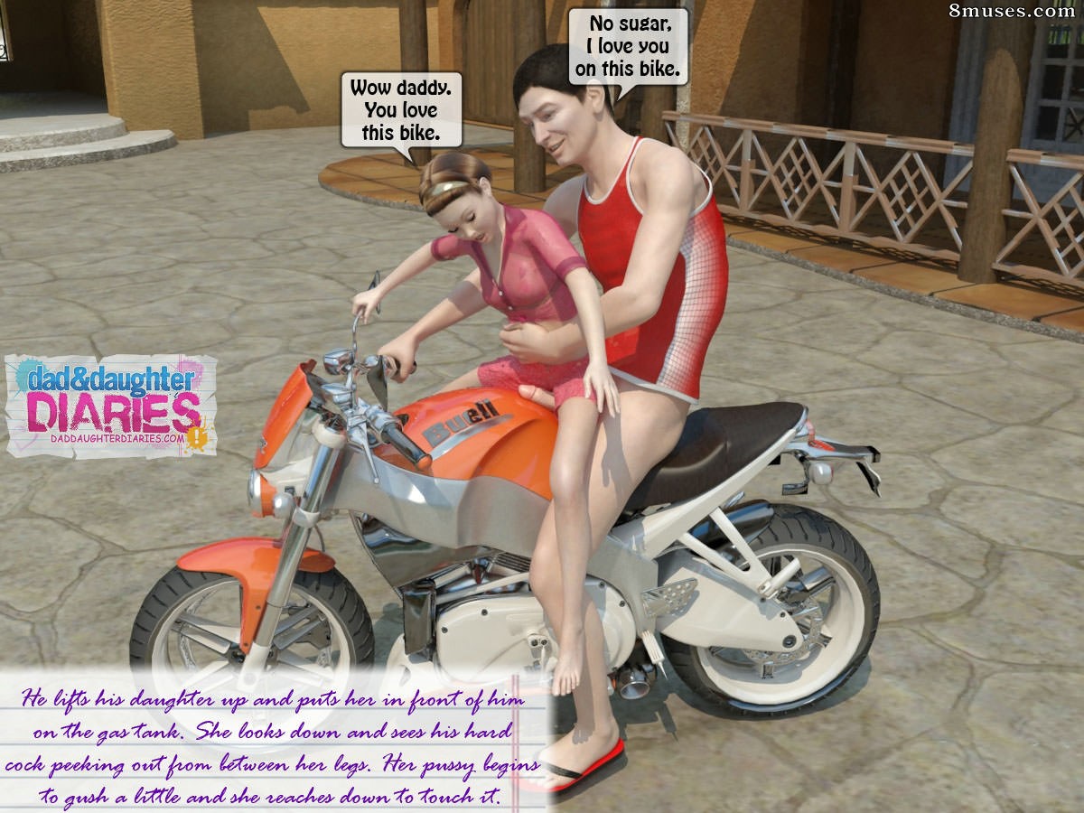 Dad and Daughter Diaries Comics - Bicicleta - Página 14