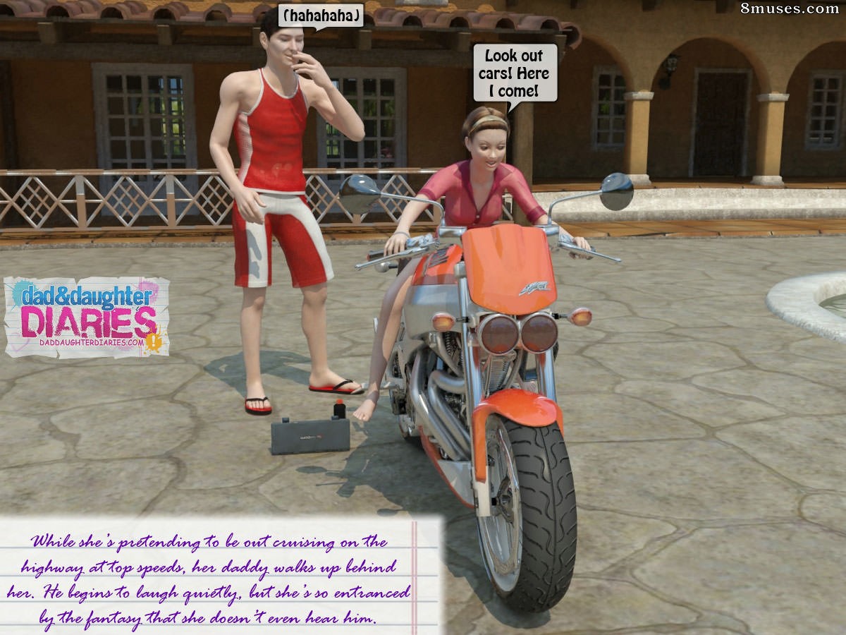 Dad and Daughter Diaries Comics - Bicicleta - Página 10
