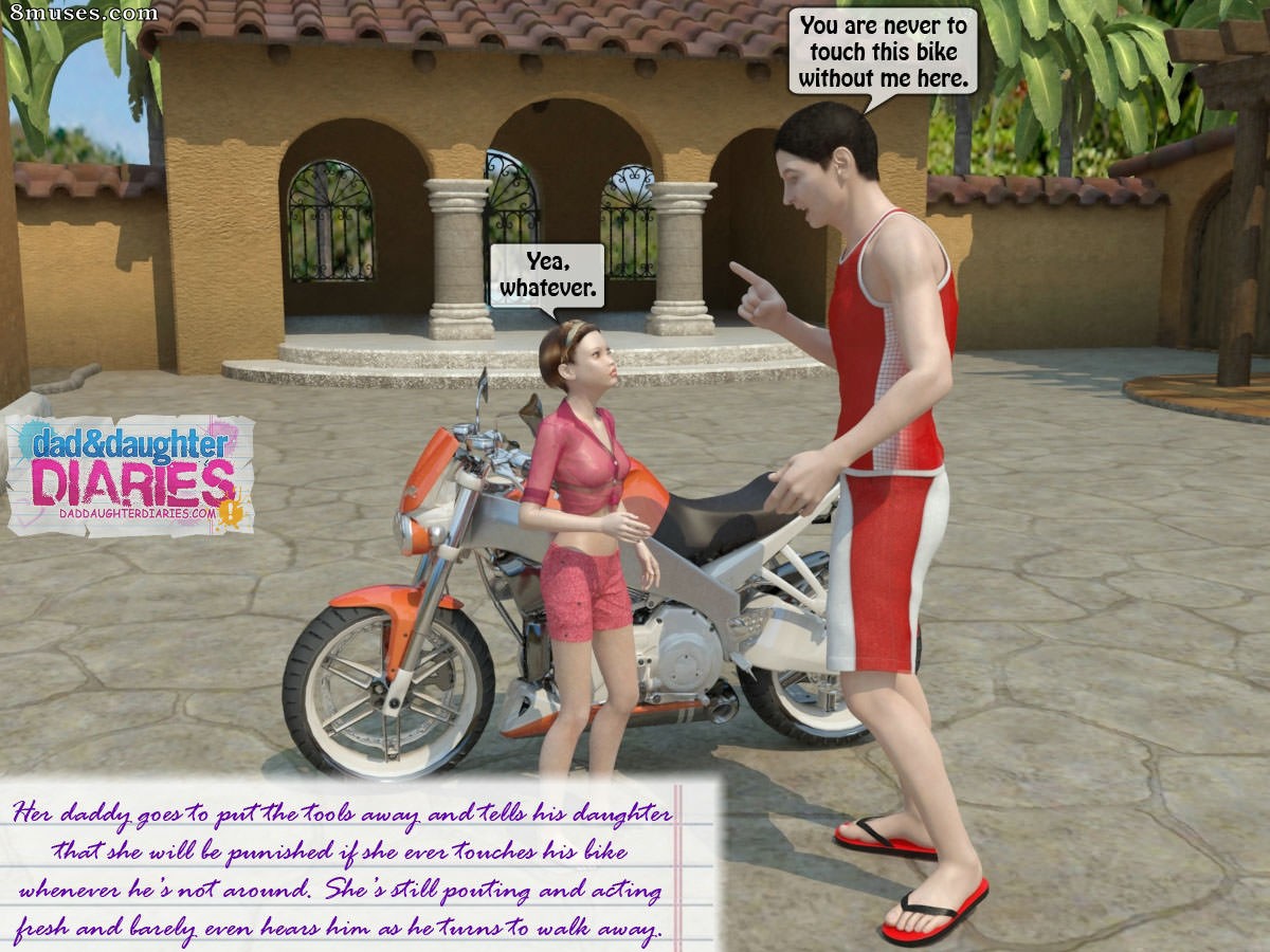 Dad and Daughter Diaries Comics - Bicicleta - Página 7