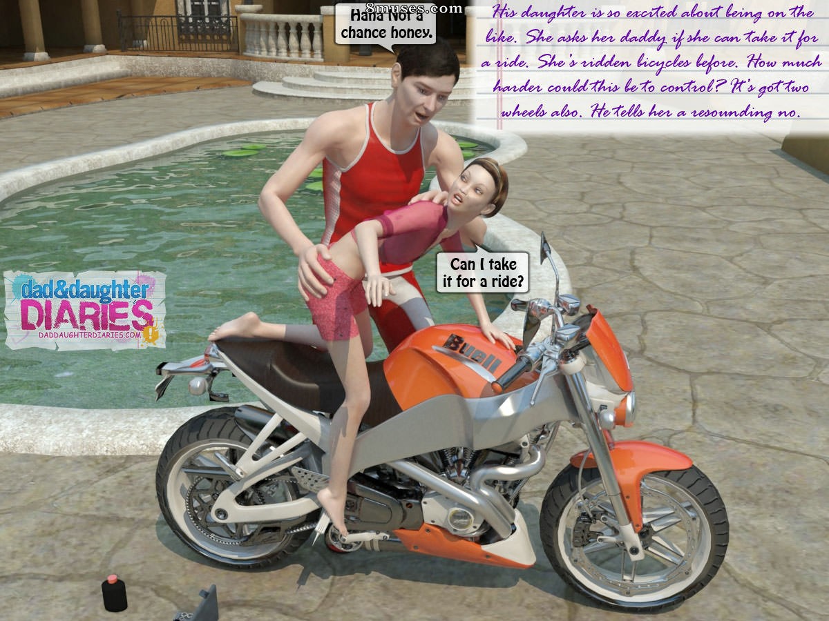 Dad and Daughter Diaries Comics - Bicicleta - Página 5