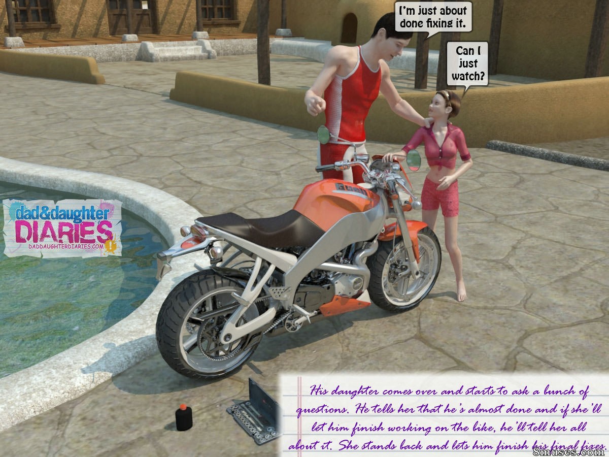 Dad and Daughter Diaries Comics - Bicicleta - Página 2
