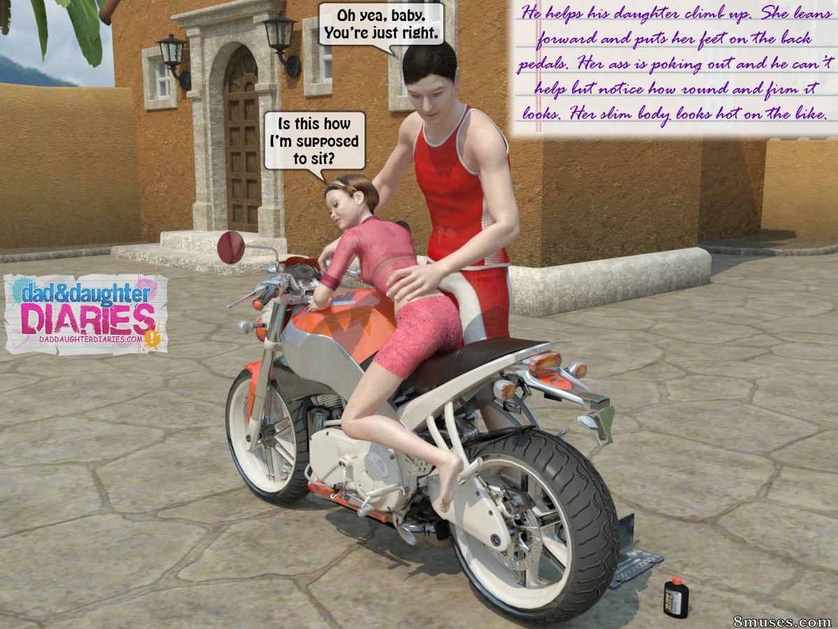 Dad and Daughter Diaries Comics - Bicicleta - Página 4