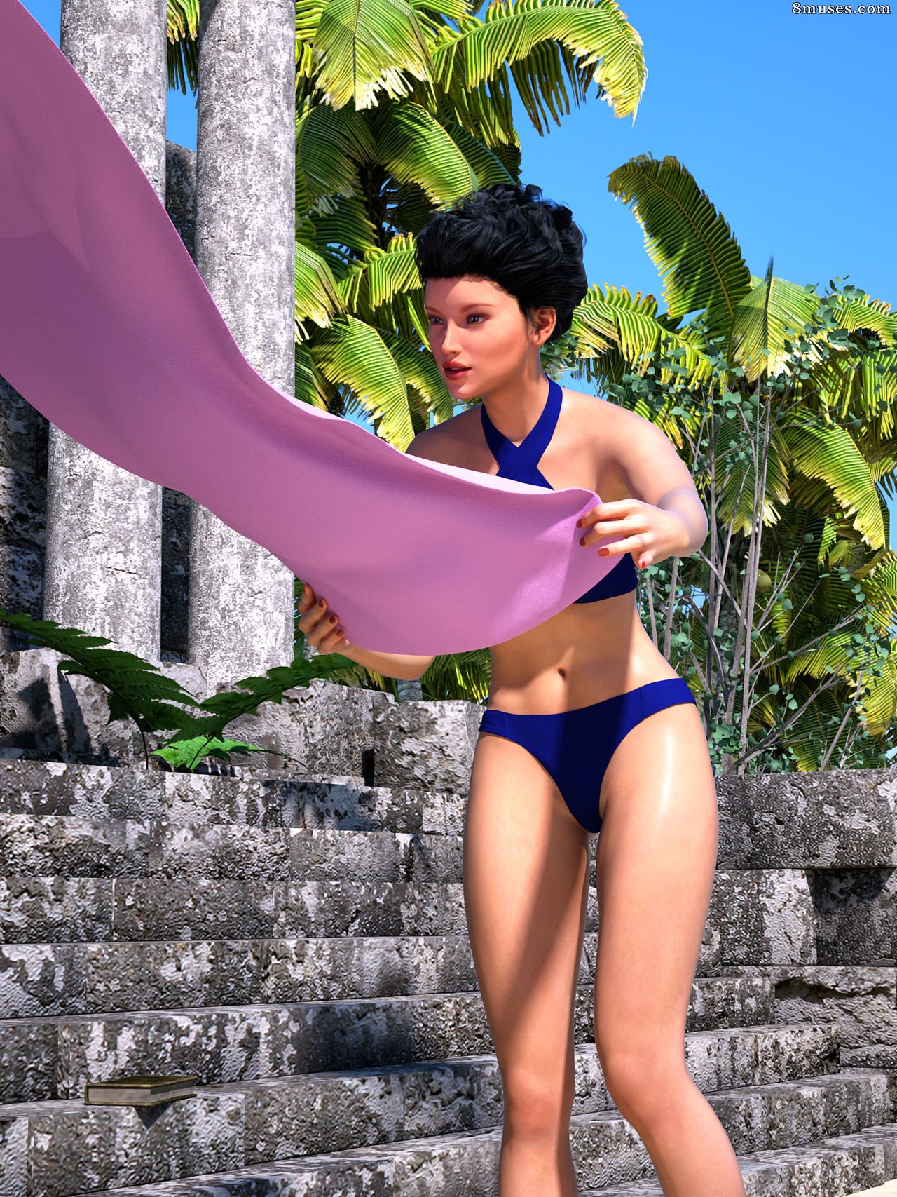 Hibbli3D - Sorcière Lori - Jour de plage - Partie 3 - Page 6