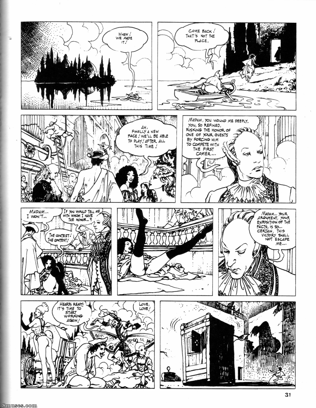 Milo Manara Comics - Calças curtas - Página 32