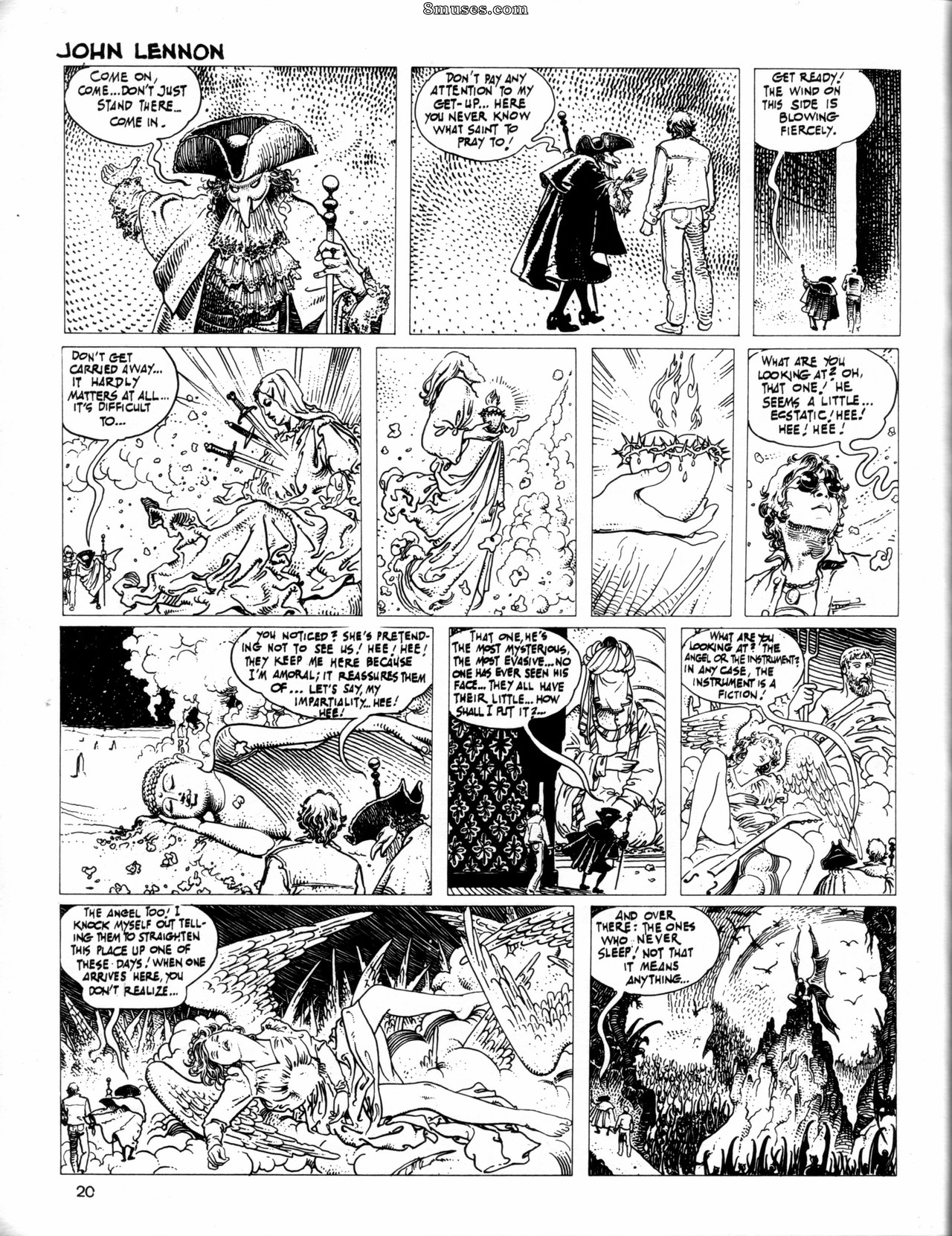 Milo Manara Comics - Calças curtas - Página 21