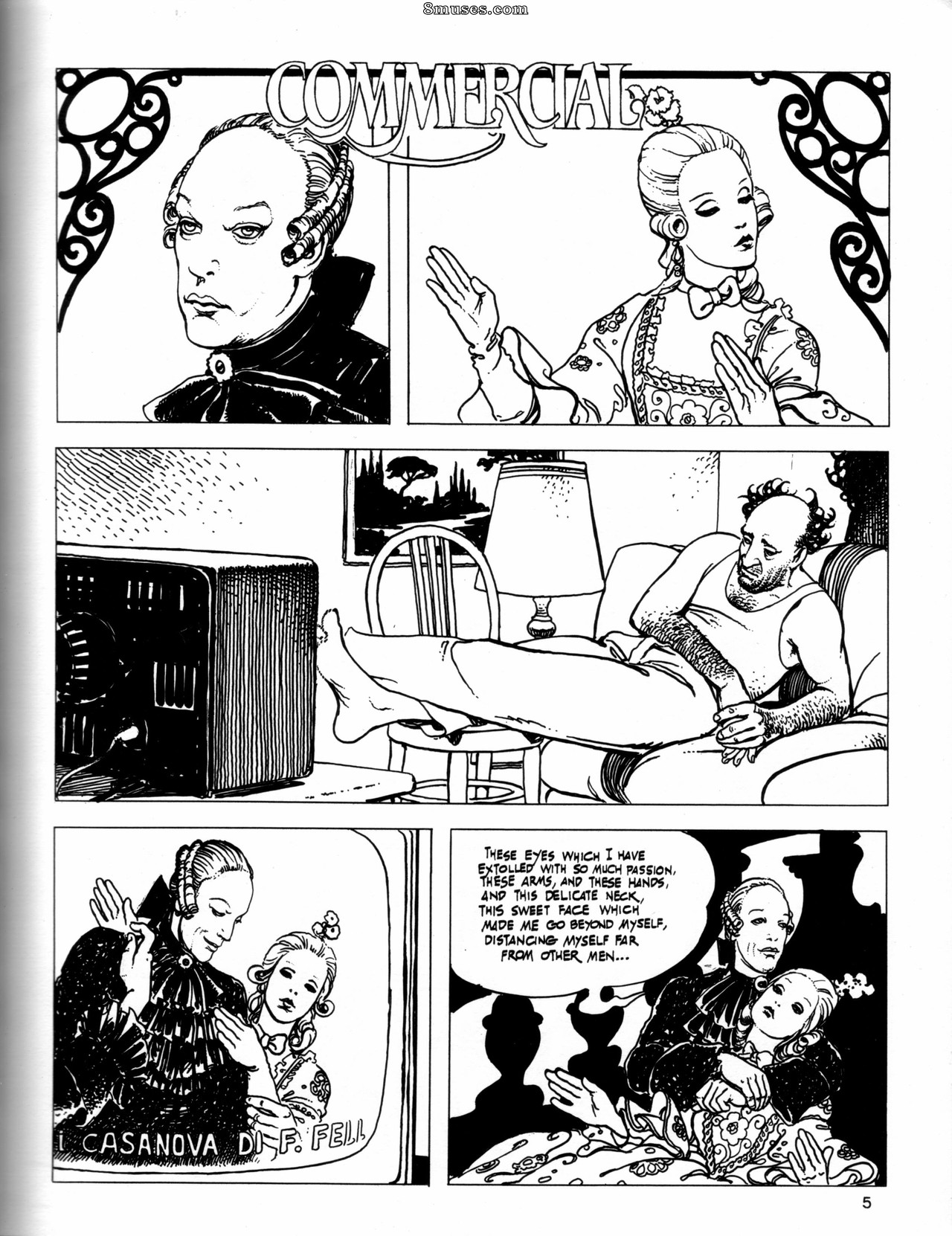 Milo Manara Comics - Pantalones cortos - Página 6