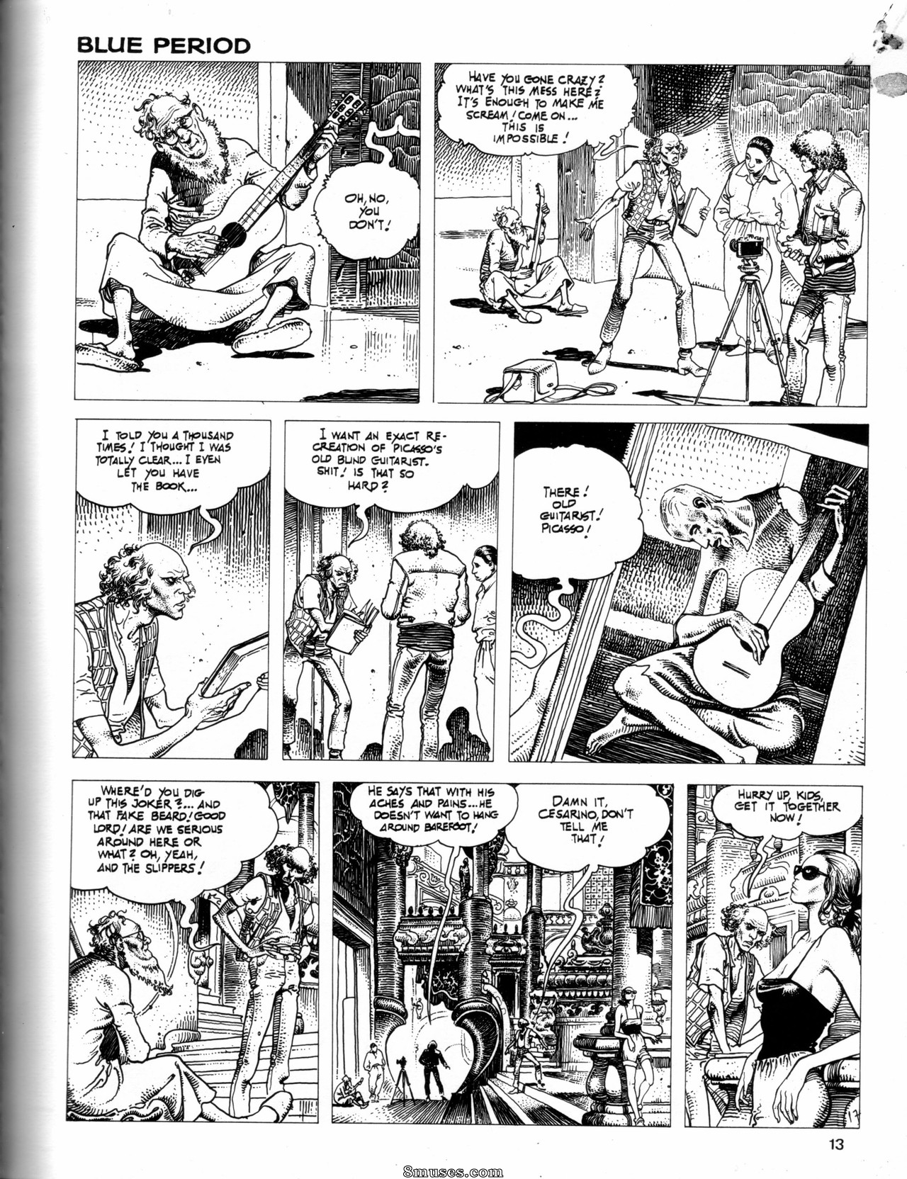 Milo Manara Comics - Pantalones cortos - Página 14
