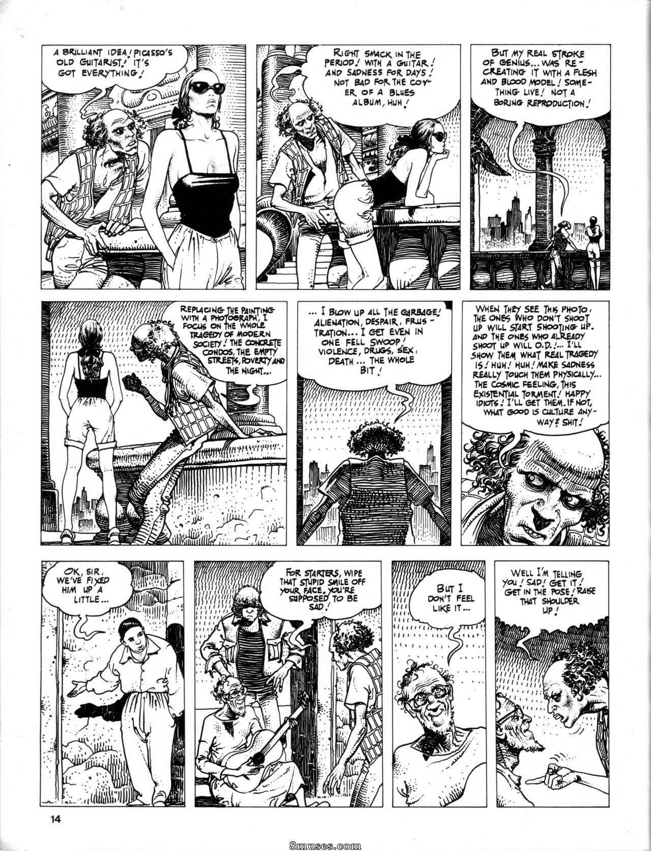 Milo Manara Comics - Pantalones cortos - Página 15