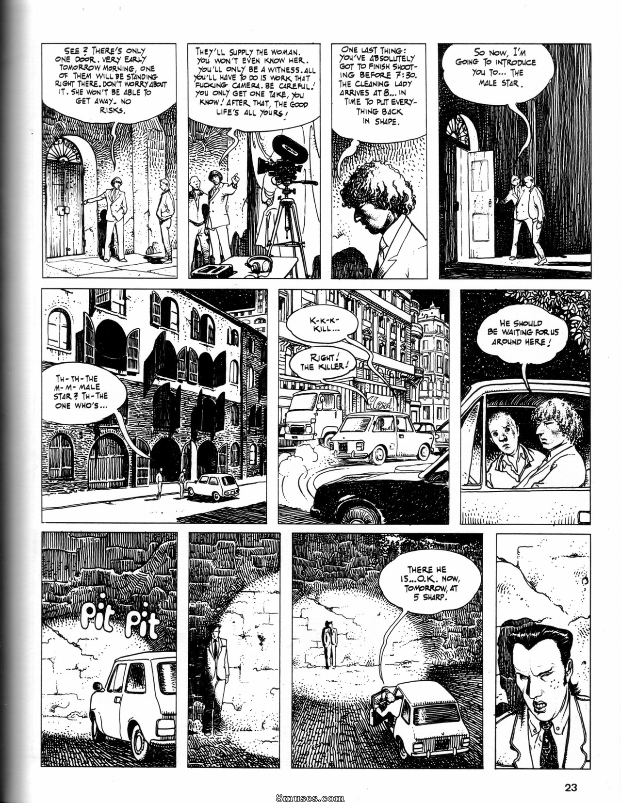 Milo Manara Comics - Pantalones cortos - Página 24