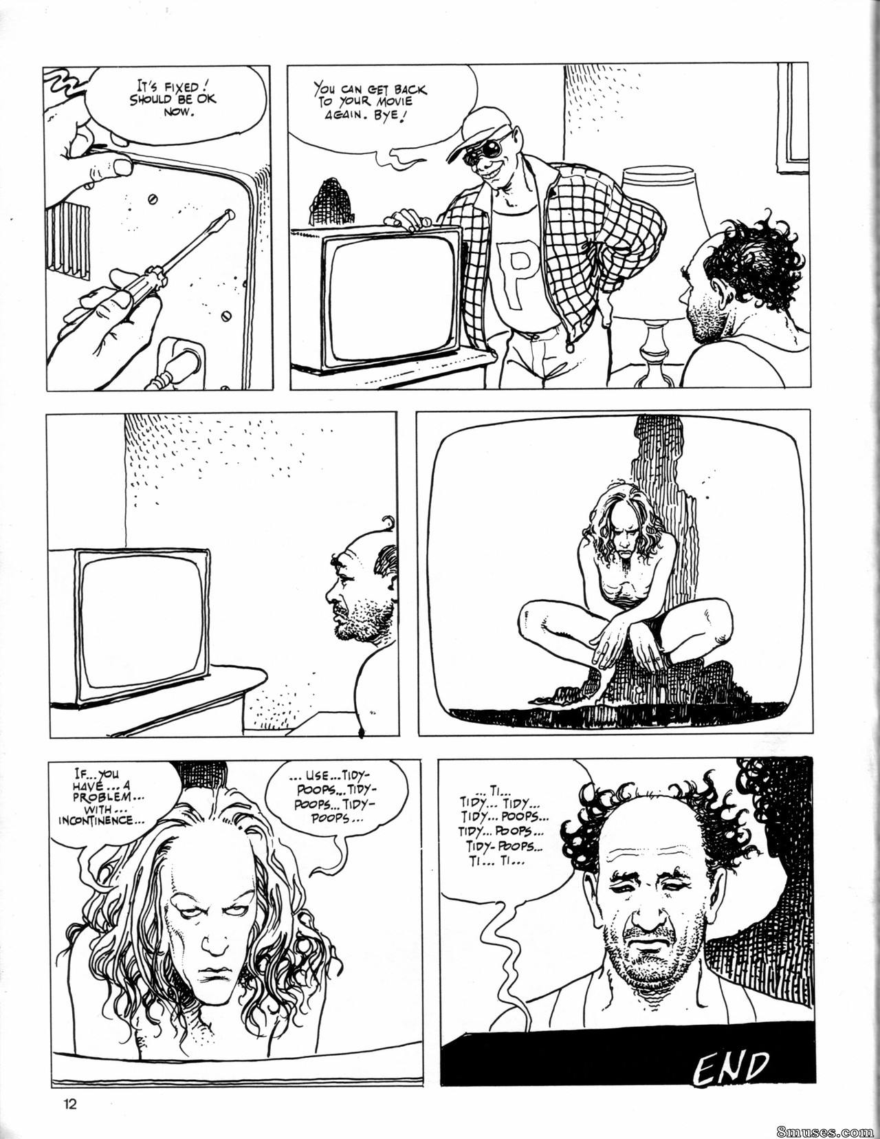 Milo Manara Comics - Calças curtas - Página 13