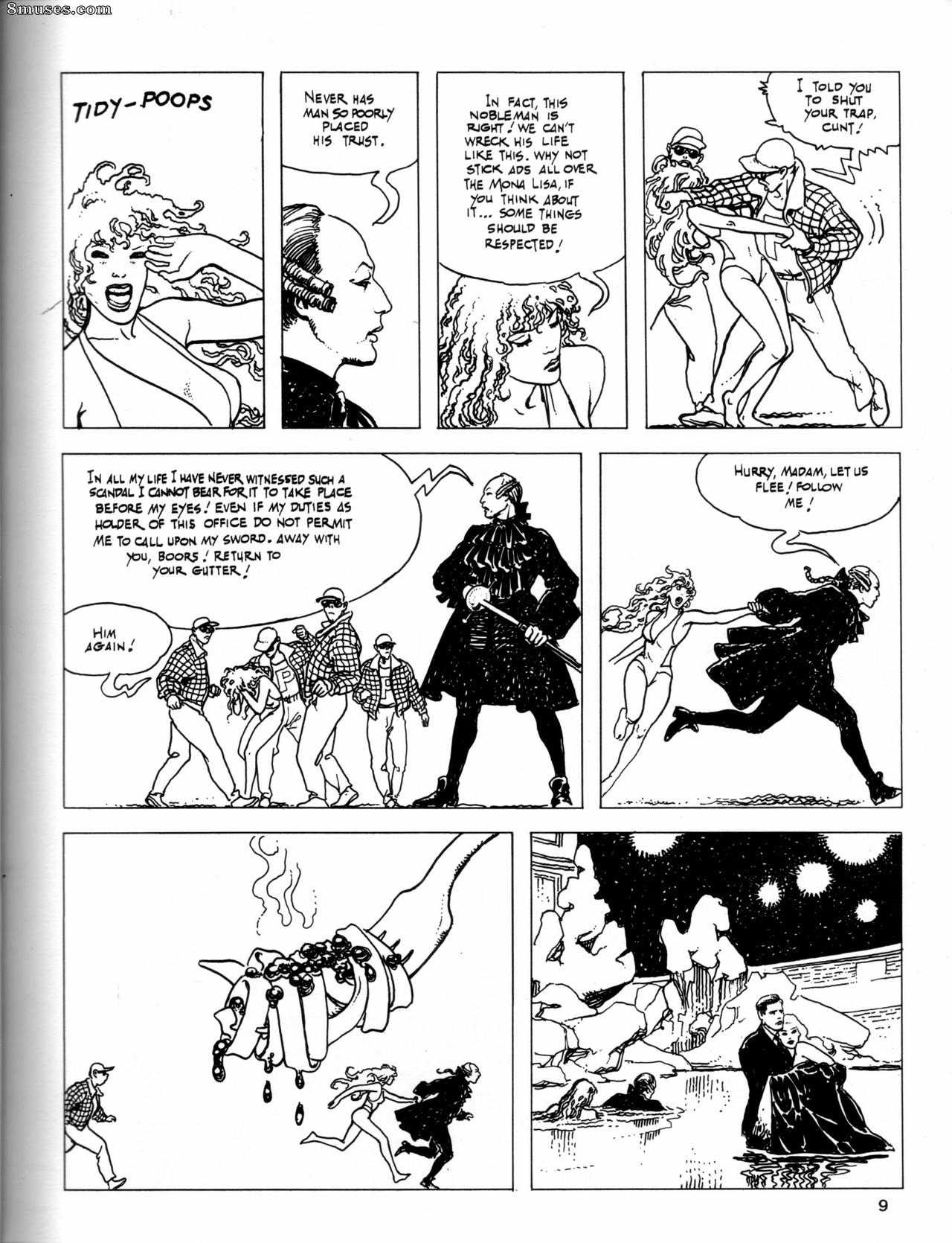 Milo Manara Comics - Pantalones cortos - Página 10