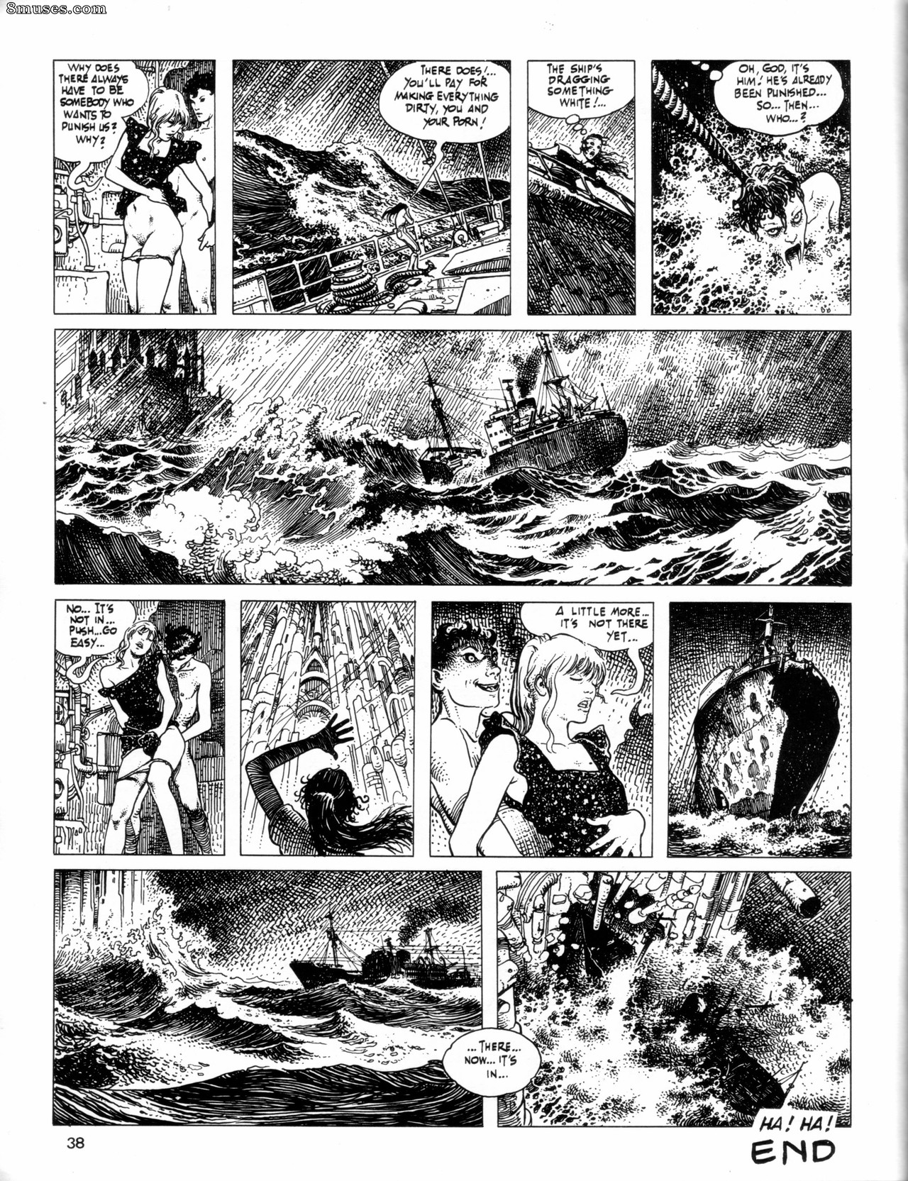 Milo Manara Comics - Pantalones cortos - Página 39