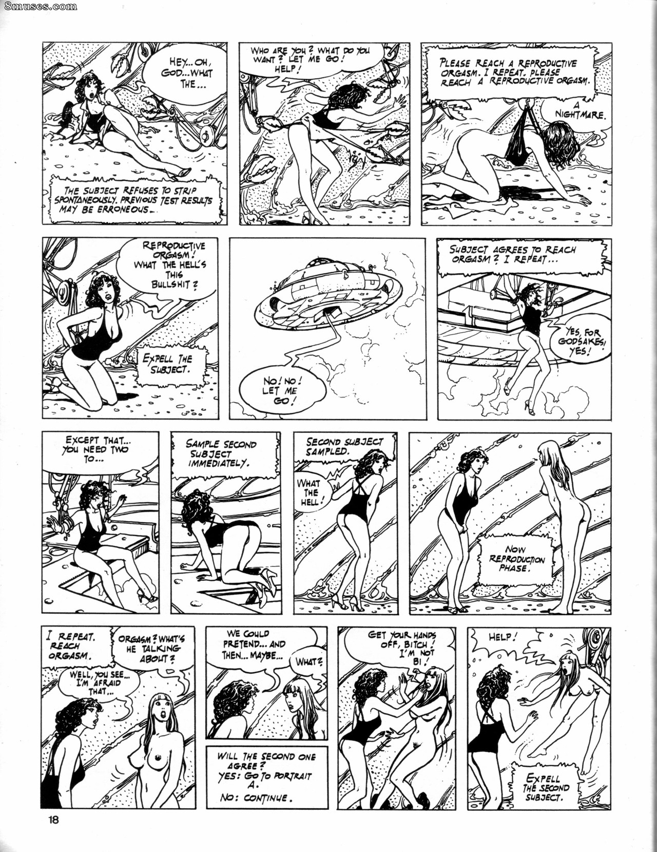 Milo Manara Comics - Calças curtas - Página 19