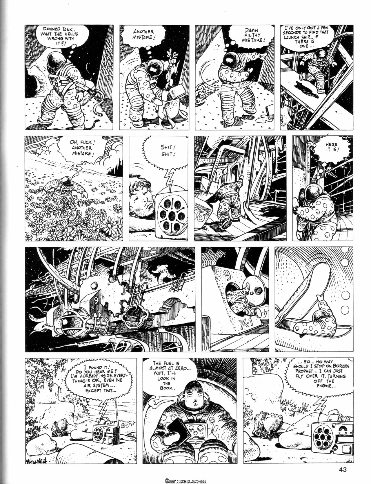 Milo Manara Comics - Pantalones cortos - Página 44