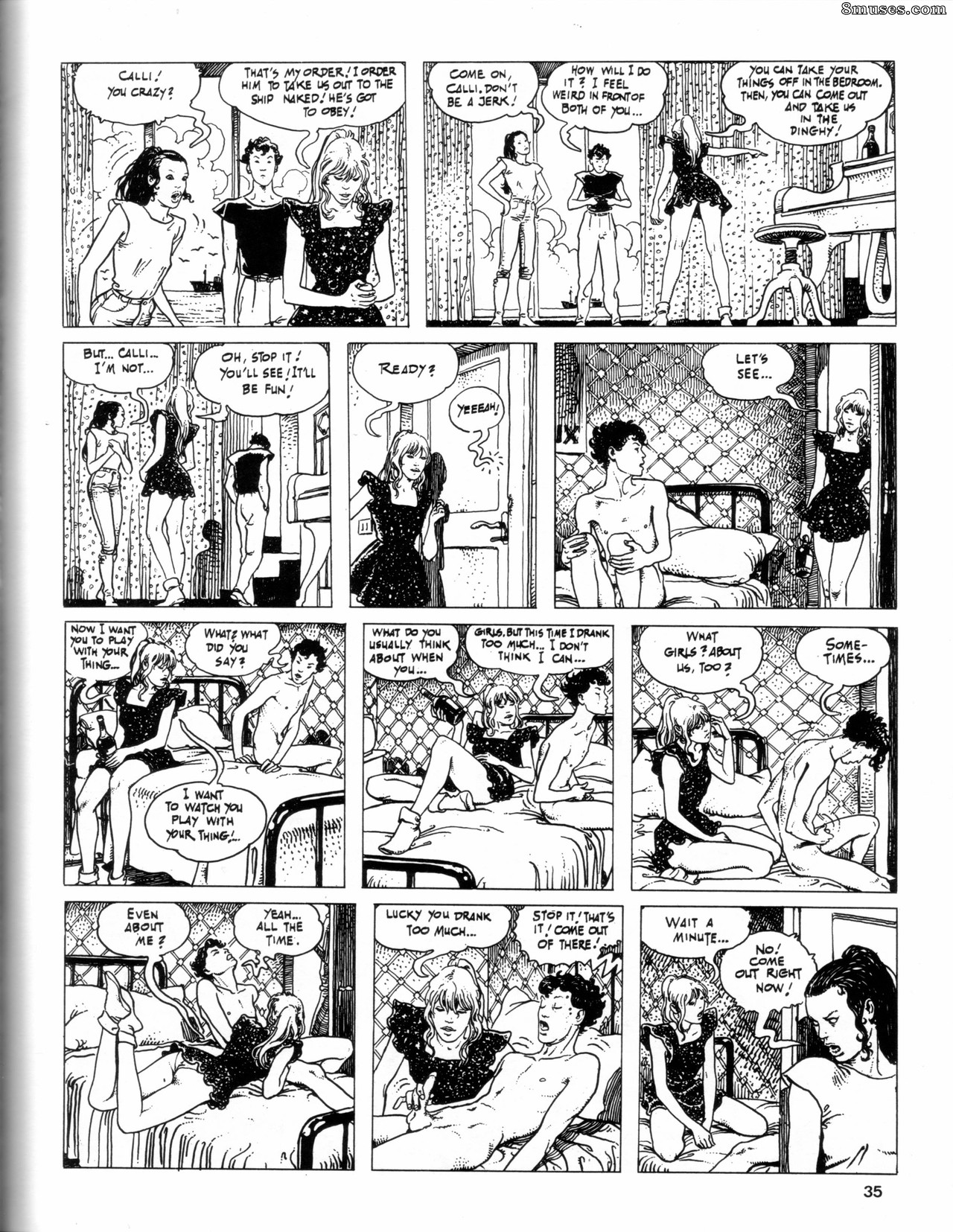 Milo Manara Comics - Calças curtas - Página 36
