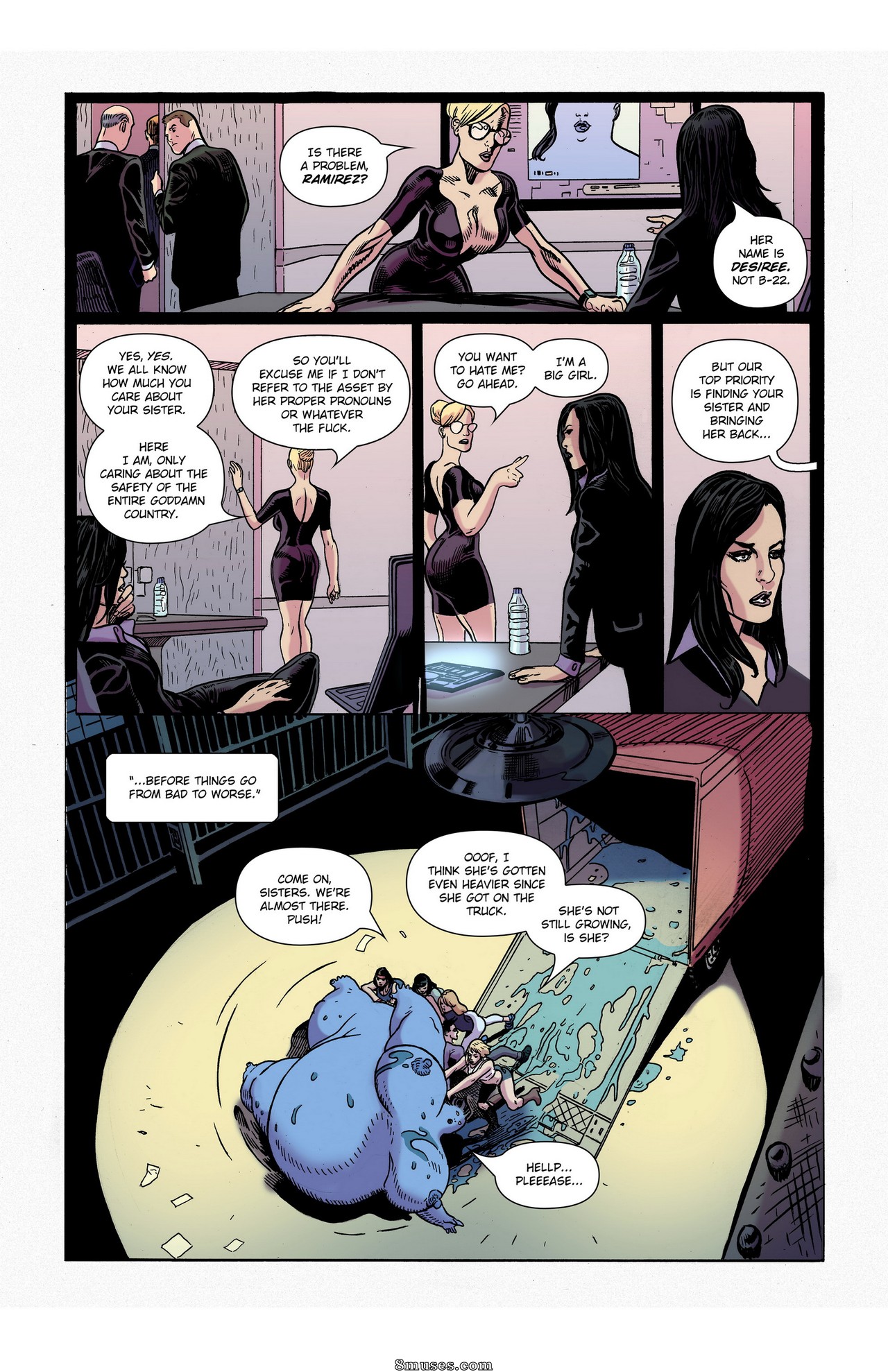 Page 4 | Expansionfan-Comics/The-Blue-32/Issue-3 | 8muses - Sex Comics