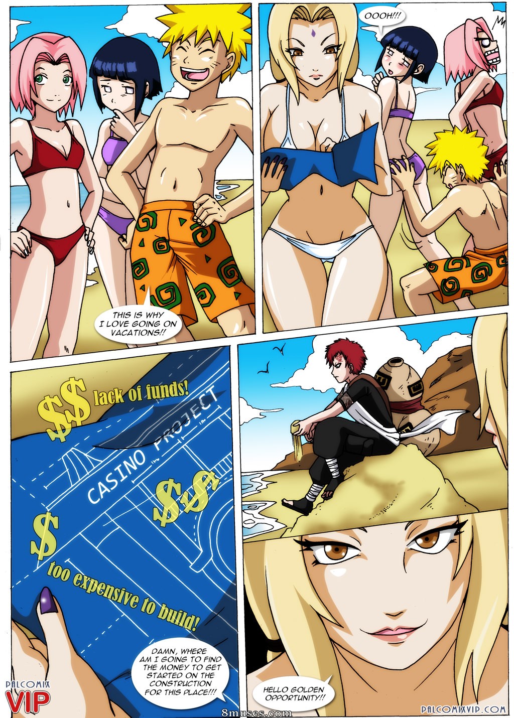PalComix Comics - Tsunades Big Plan - Page 2