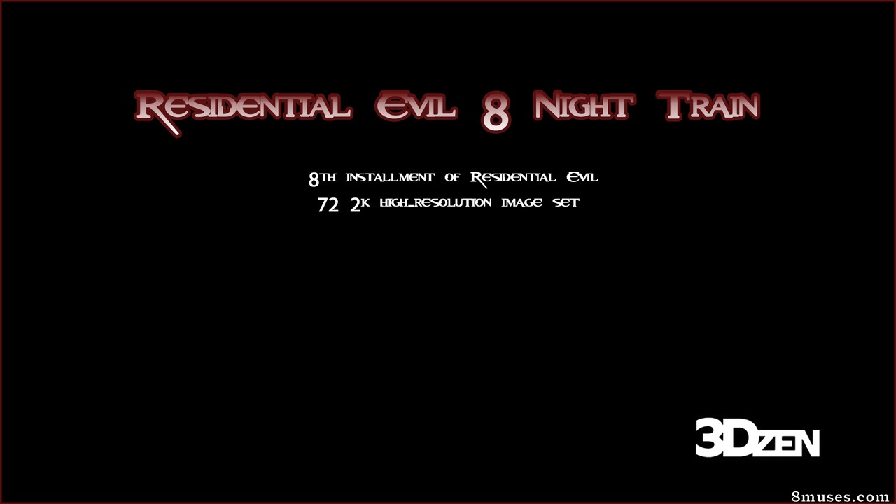 Residential Evil XXX - Part 8 - Night Train - No Text - Page 1