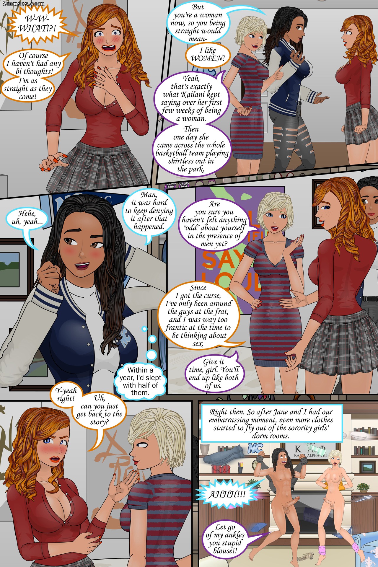 Sapphirefoxx - A maldição da irmandade - Irmãs da sororidade - Página 13