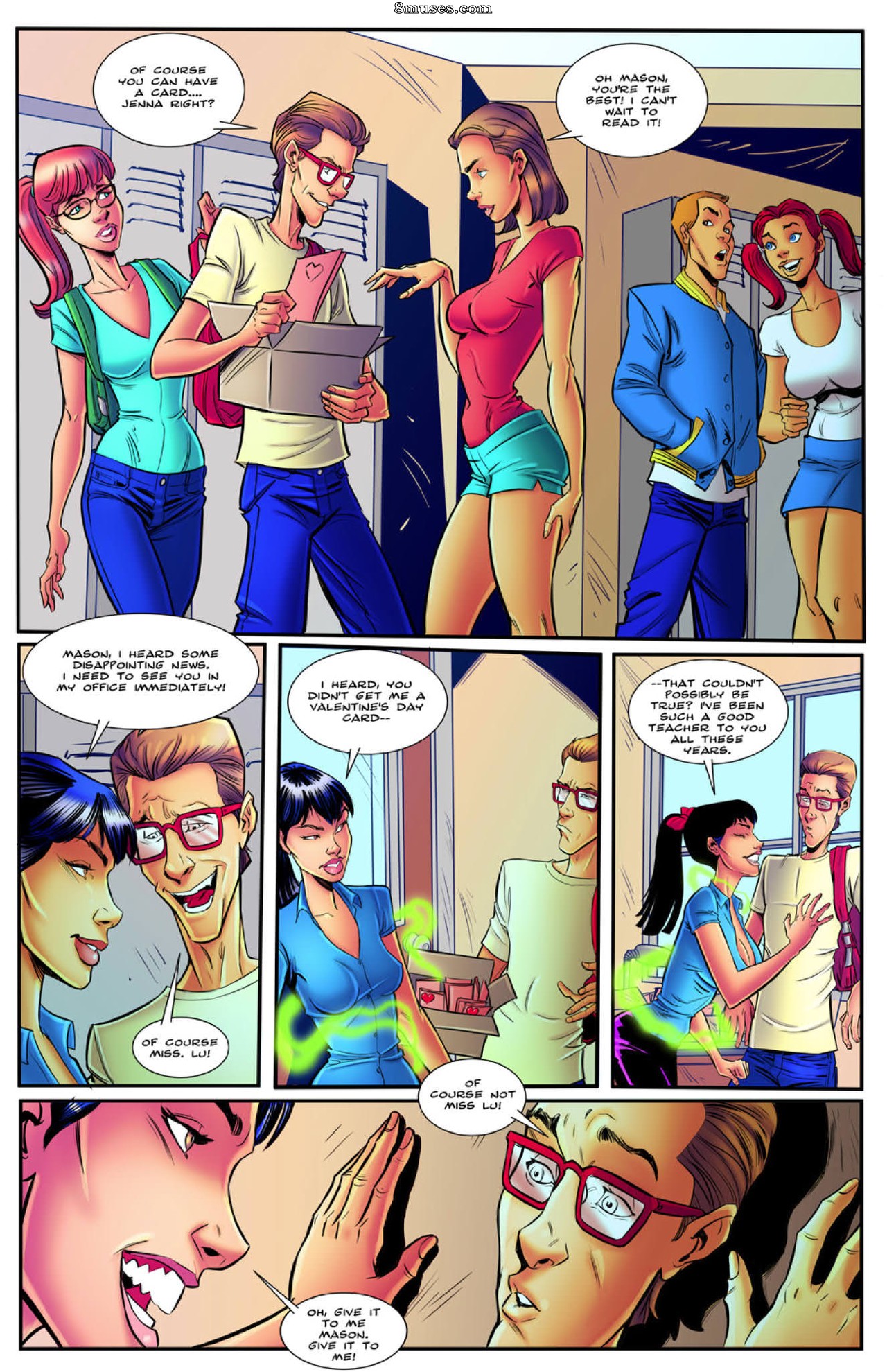 Bimbo Story Club Comics - Cards for All - Page 6
