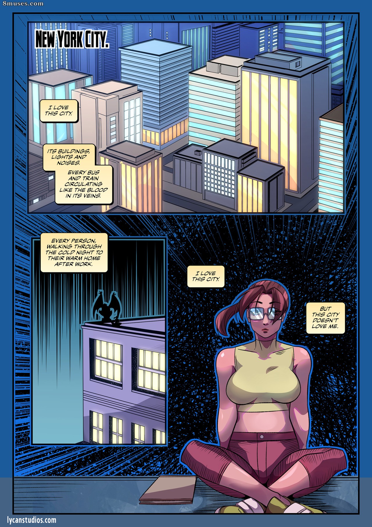 Locofuria Comics - 100 Ways to Become a Monster 40 - Like a Stone - Page 4