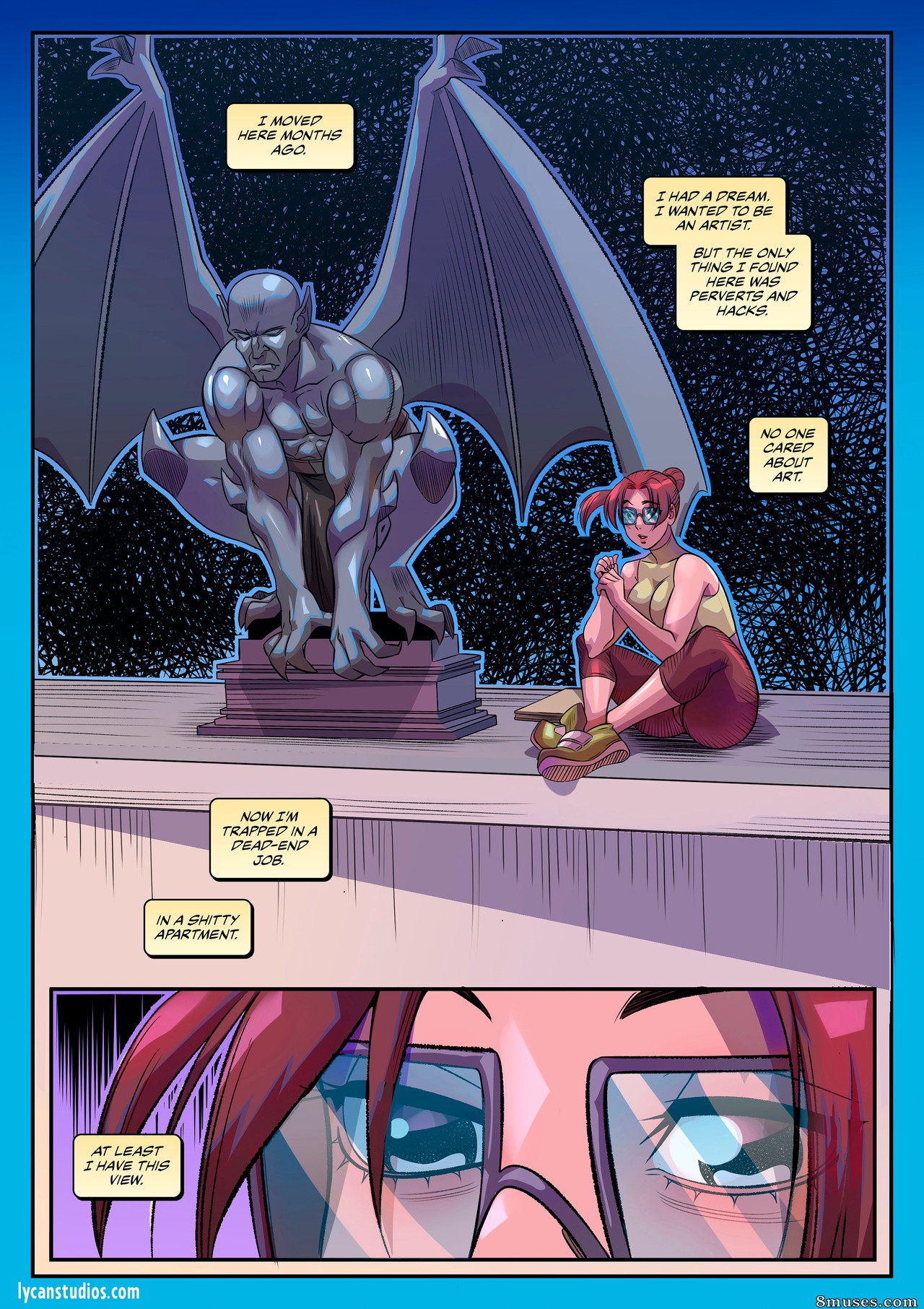 Locofuria Comics - 100 Ways to Become a Monster 40 - Like a Stone - Page 5