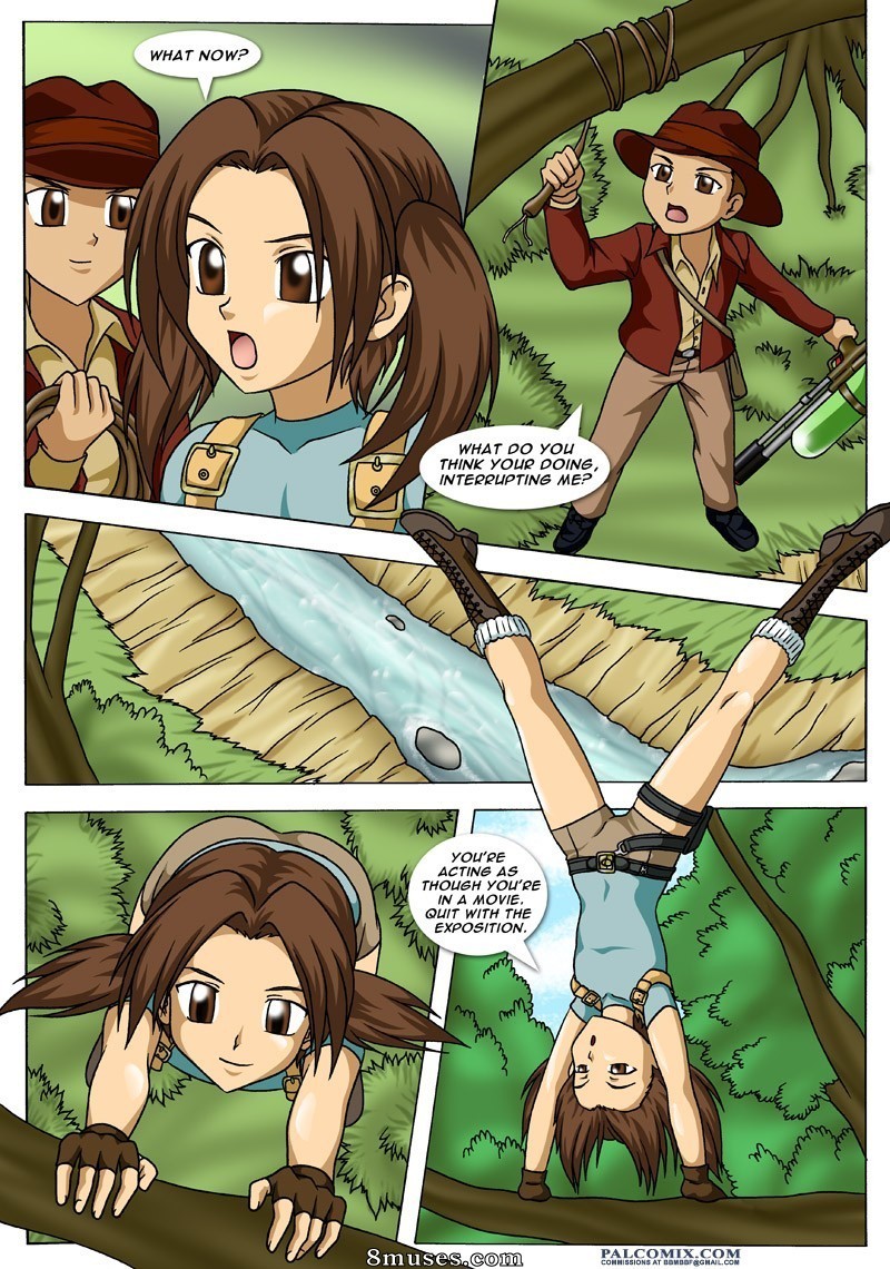 PalComix Comics - Loli Raider The temple of what now - Page 2