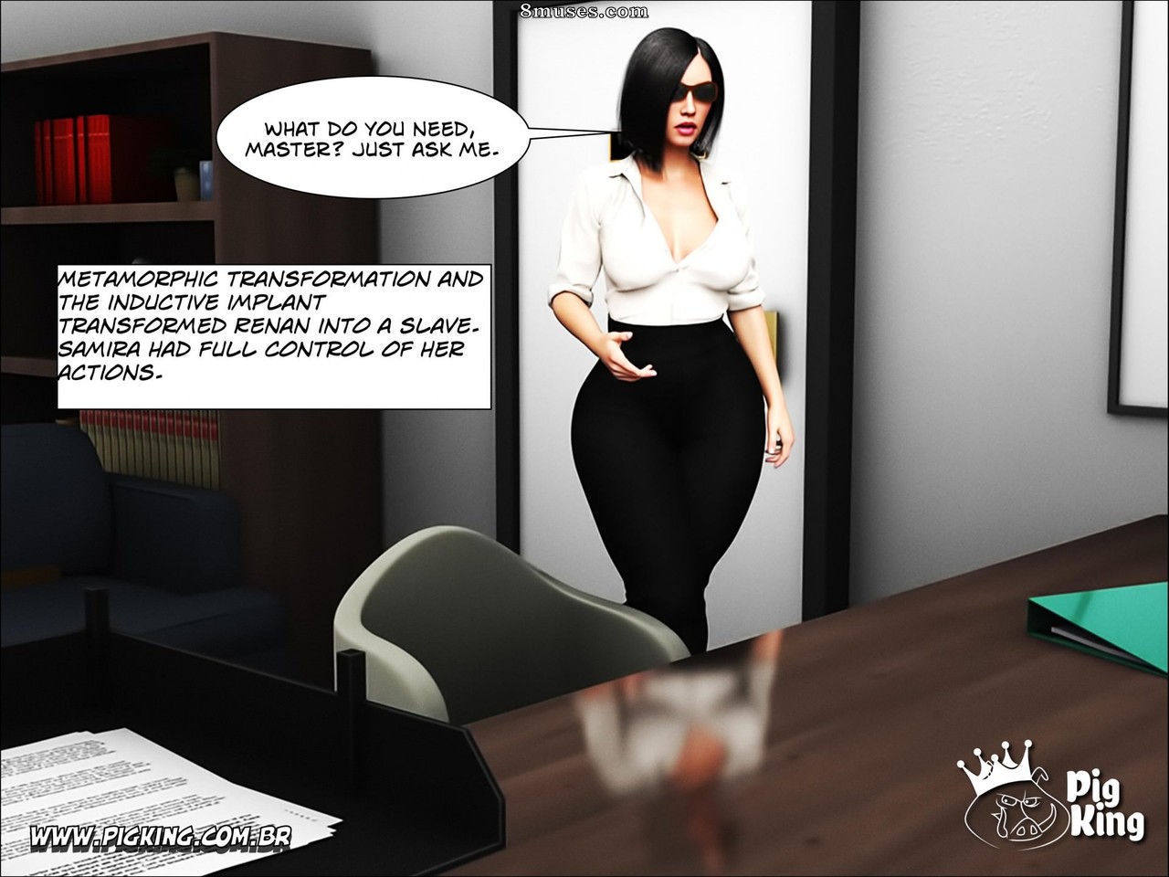 PigKing - CrazyDad Comics - Samira mistura - Página 25
