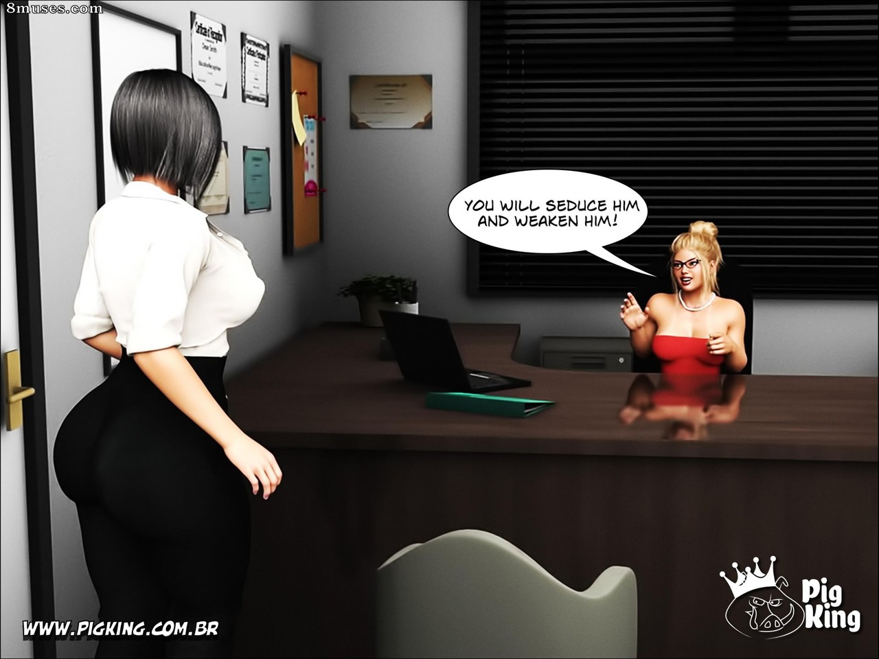 PigKing - CrazyDad Comics - Samira mistura - Página 28