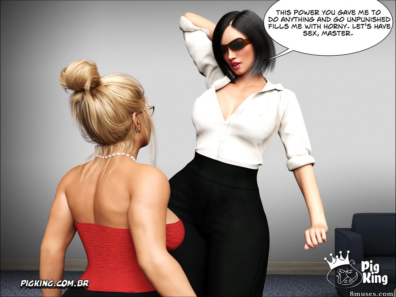 PigKing - CrazyDad Comics - Samira mistura - Página 42