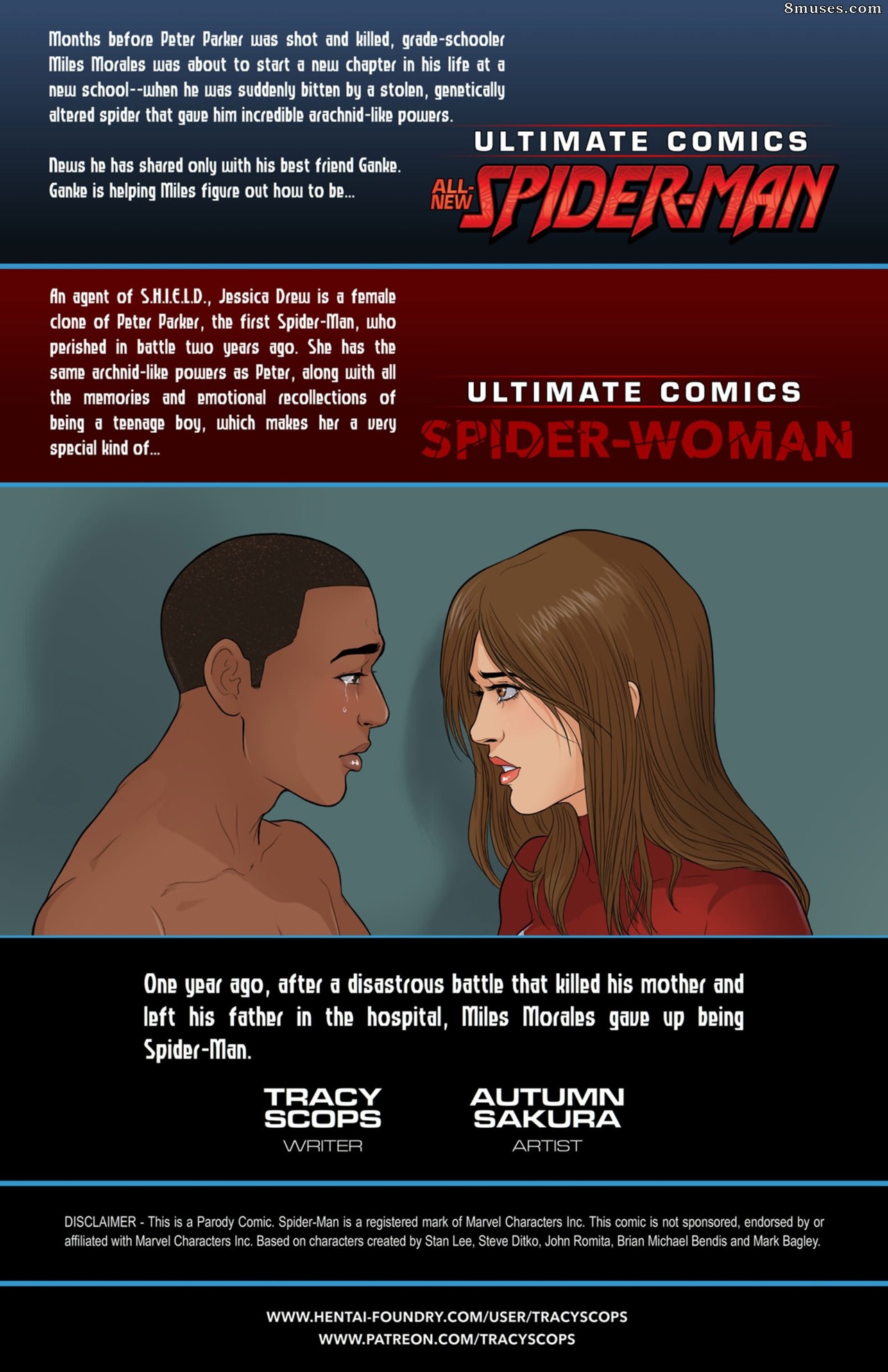 Tracy Scops Comics - Edge of Spidercest - Miles and Jess - Page 2