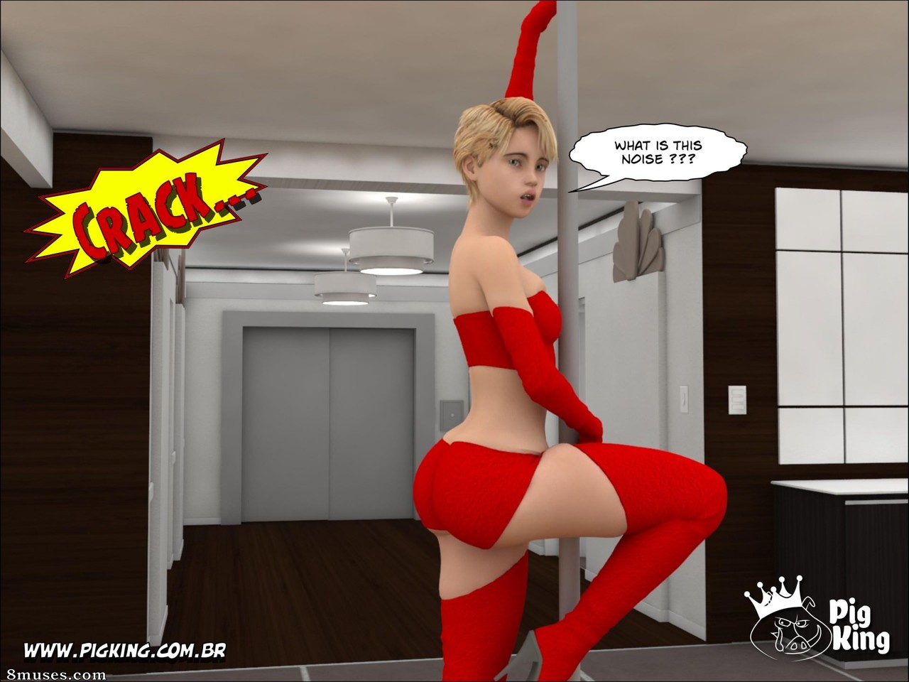 PigKing - CrazyDad Comics - Dança do pole - Página 10