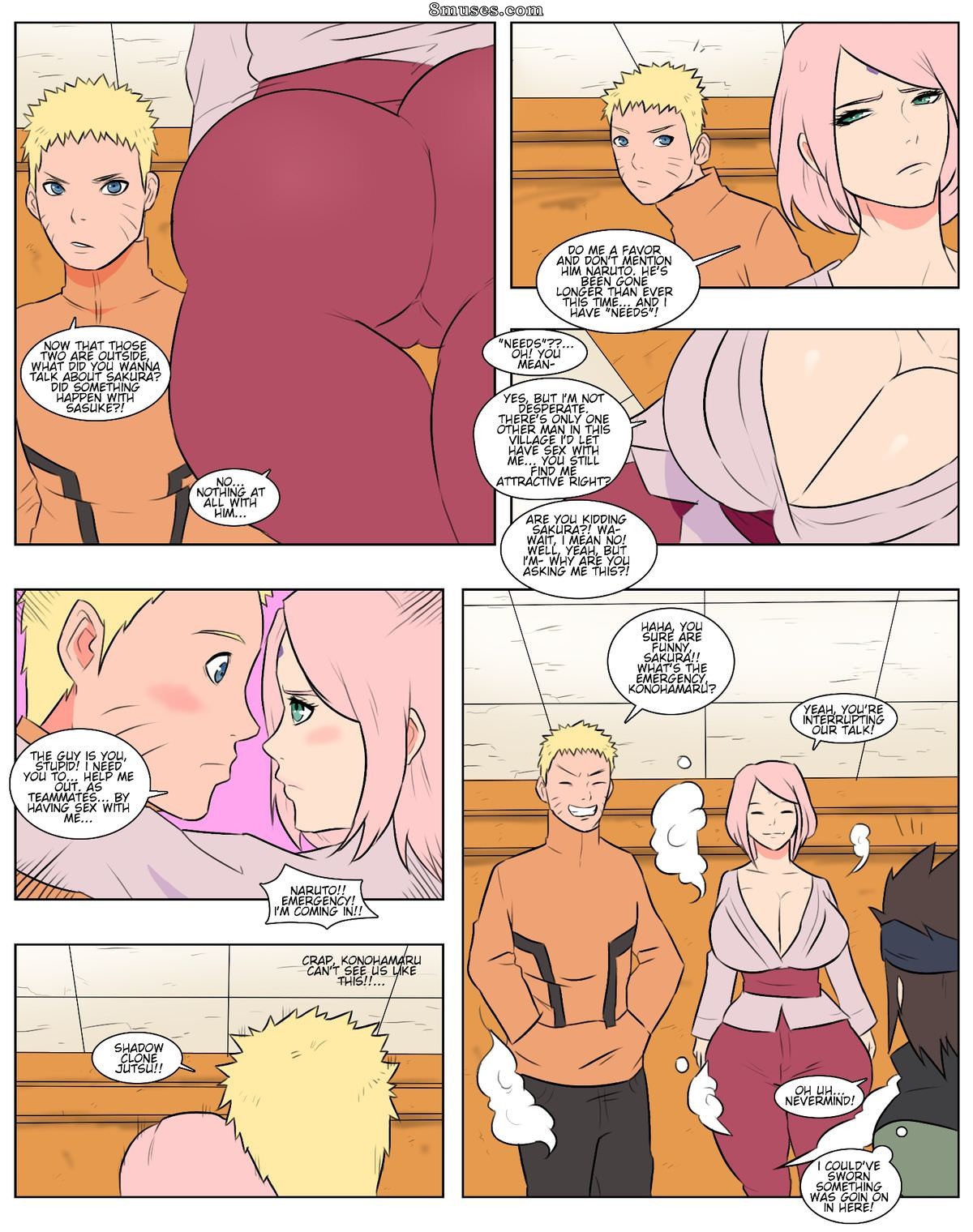 Jay Marvel Comics - Naru X Hina X Saku - Page 3