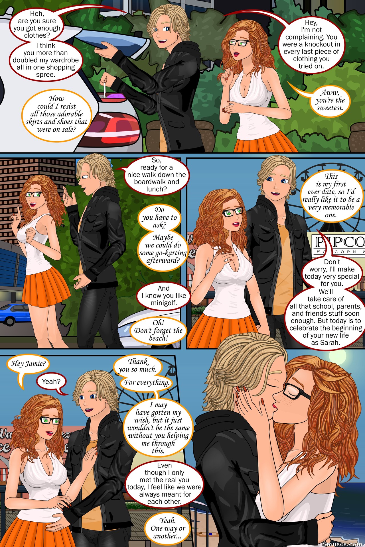 Sapphirefoxx - Reversed Roommates - Page 35