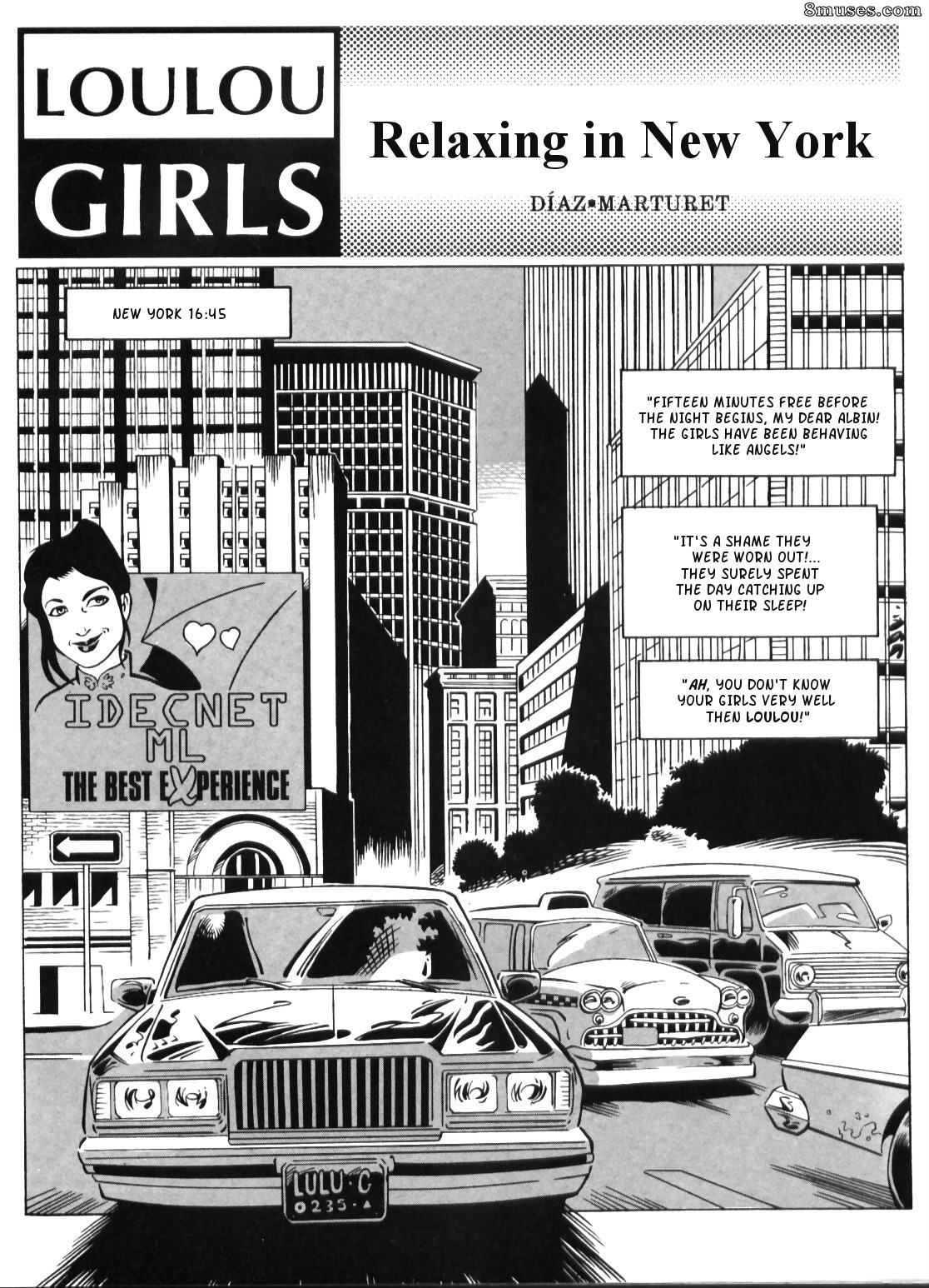 Diaz & Marturet - LouLou Girls - Relaxing in New York - Page 1
