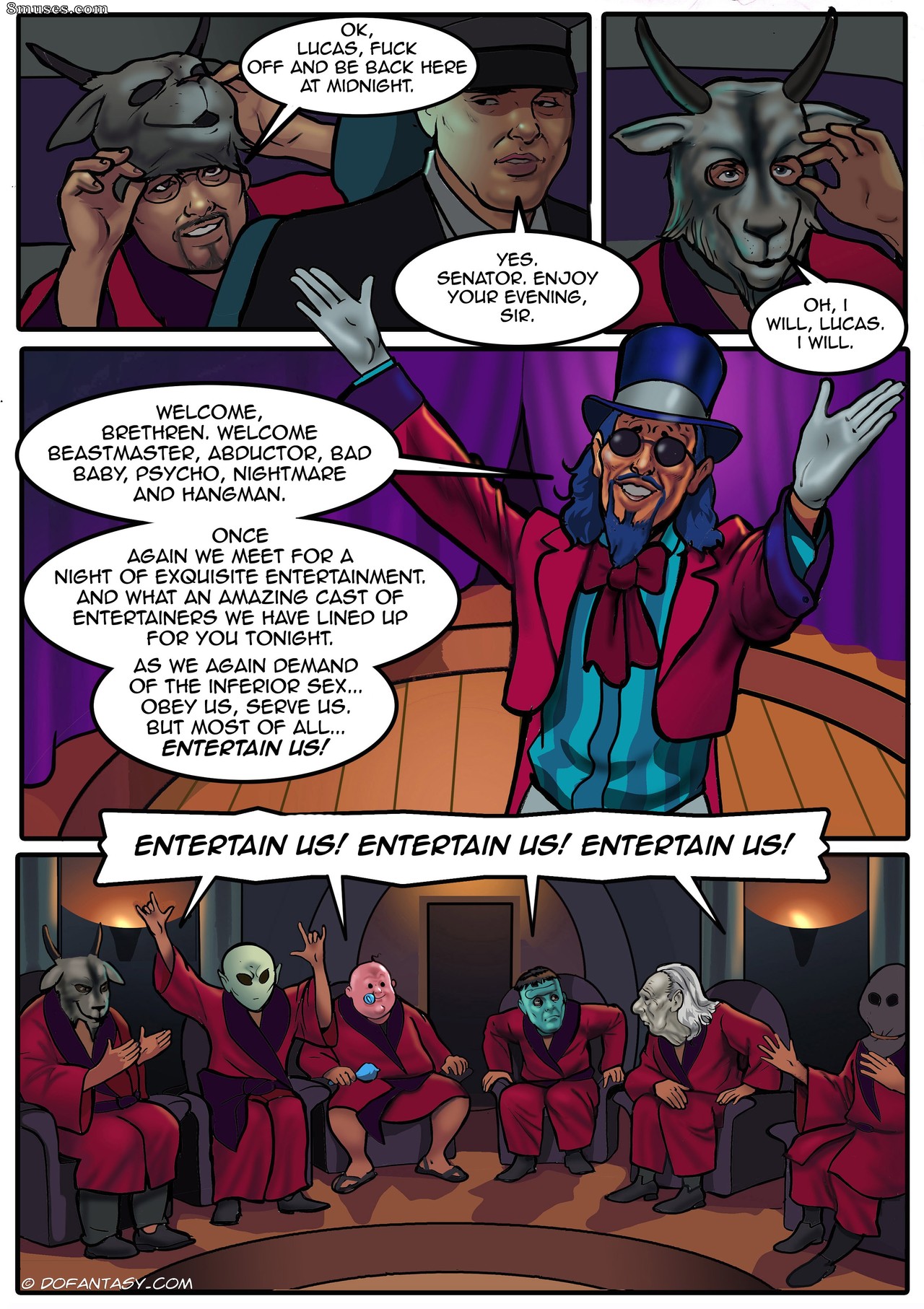 Fansadox Comics - Fansadox 591 - The Entertainers - Franklin - Page 39