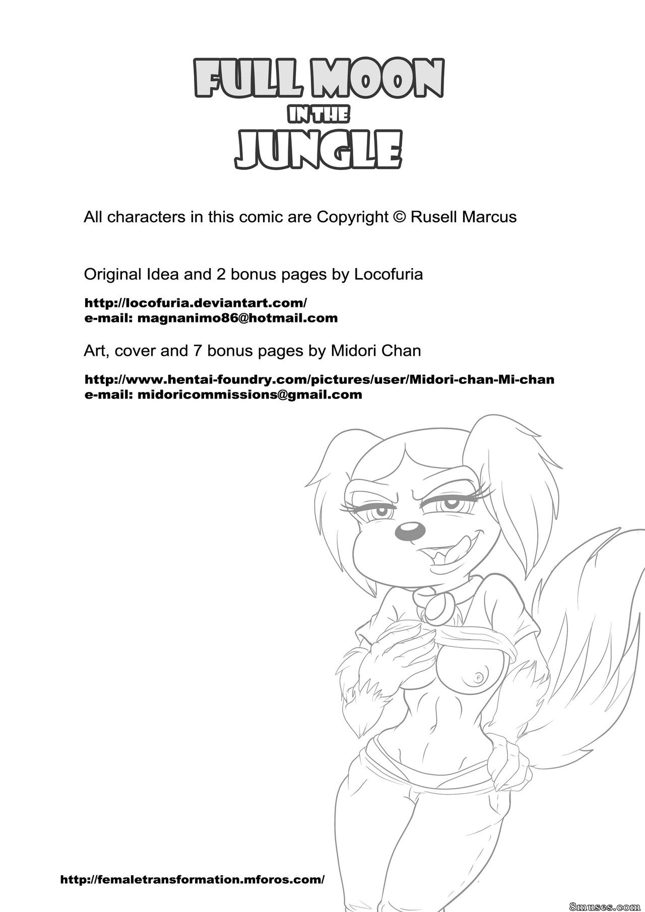 Locofuria Comics - Full Moon in the Jungle - Page 3