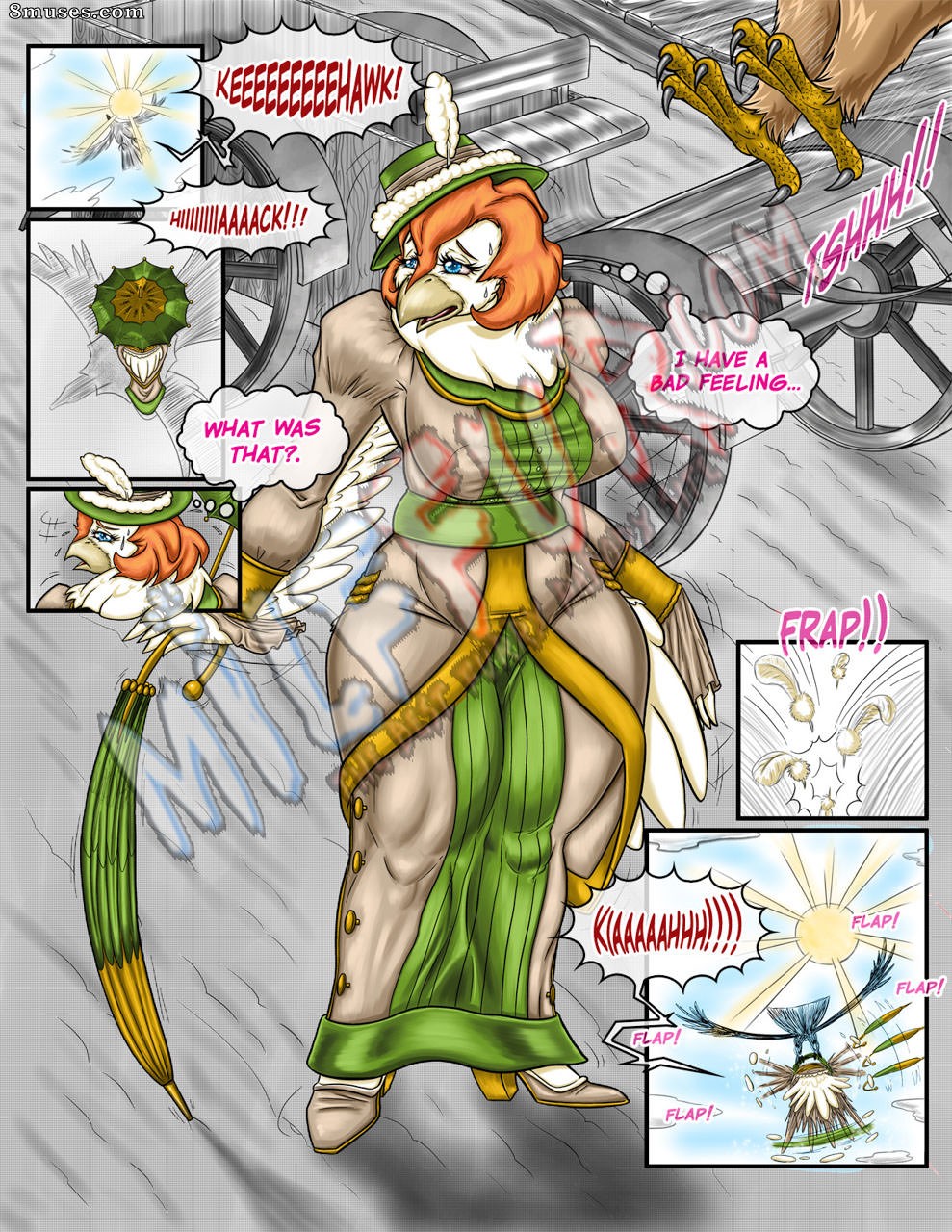 Milffur Comics - Oeste selvagem selvagem - Página 2