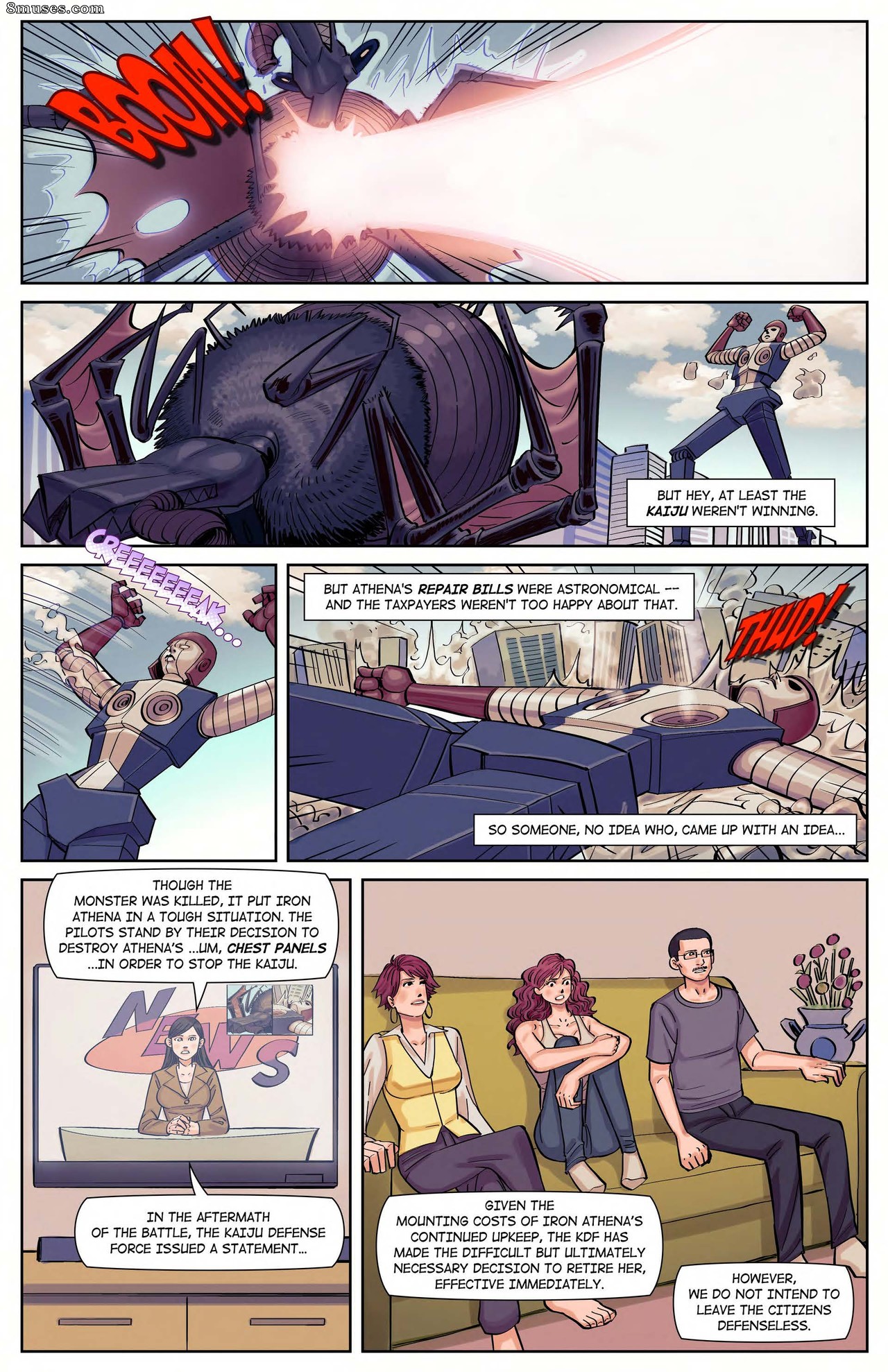 Kaiju Girl Squad - Issue 1 - Page 9