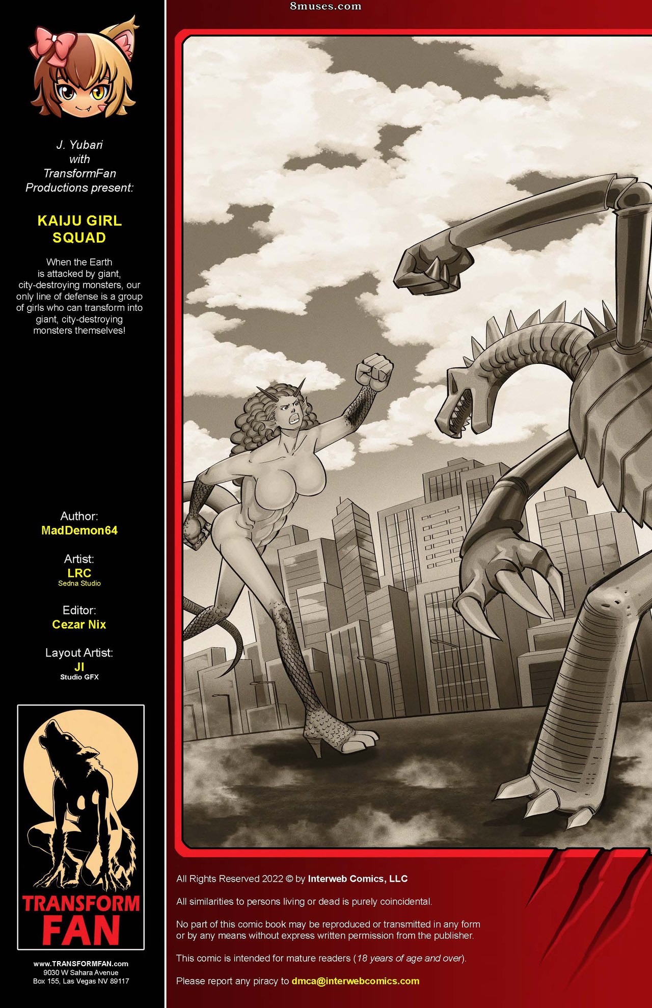 Kaiju Girl Squad - Issue 1 - Page 2