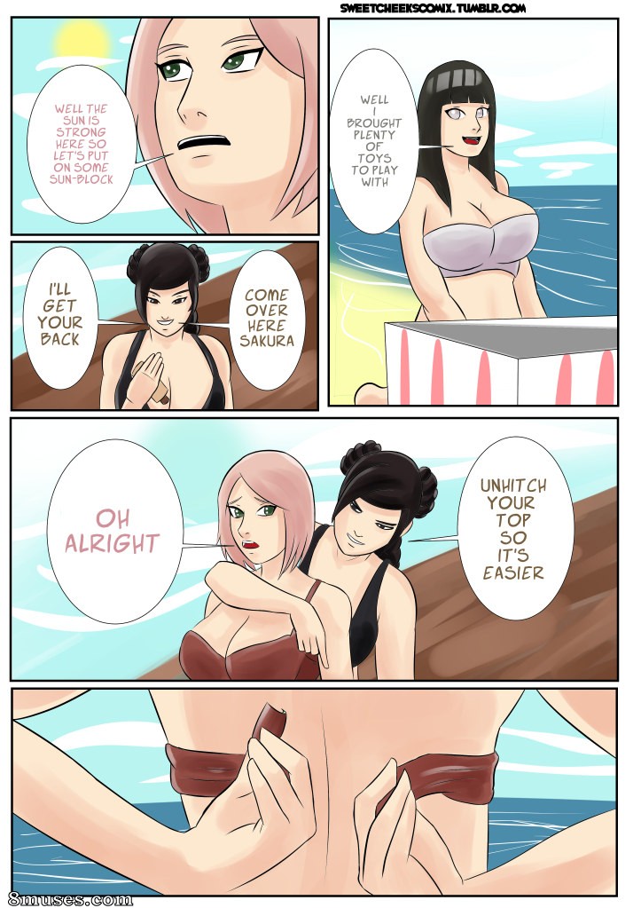 Naruto - Sweetcheeks - Coelhinhas da praia - Página 2