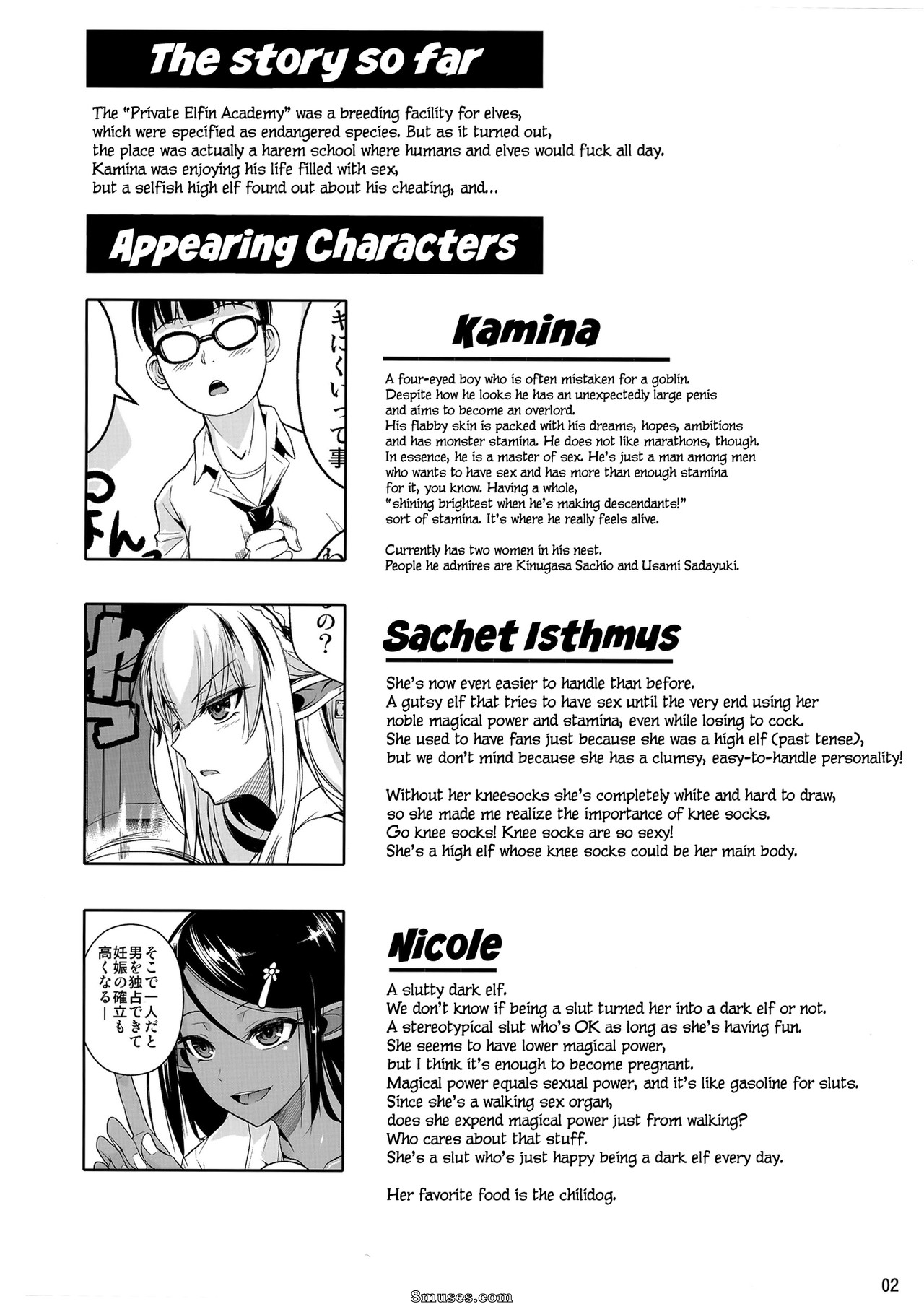 Fuetakishi - High Elf x High School Shiro x Kuro - Page 3
